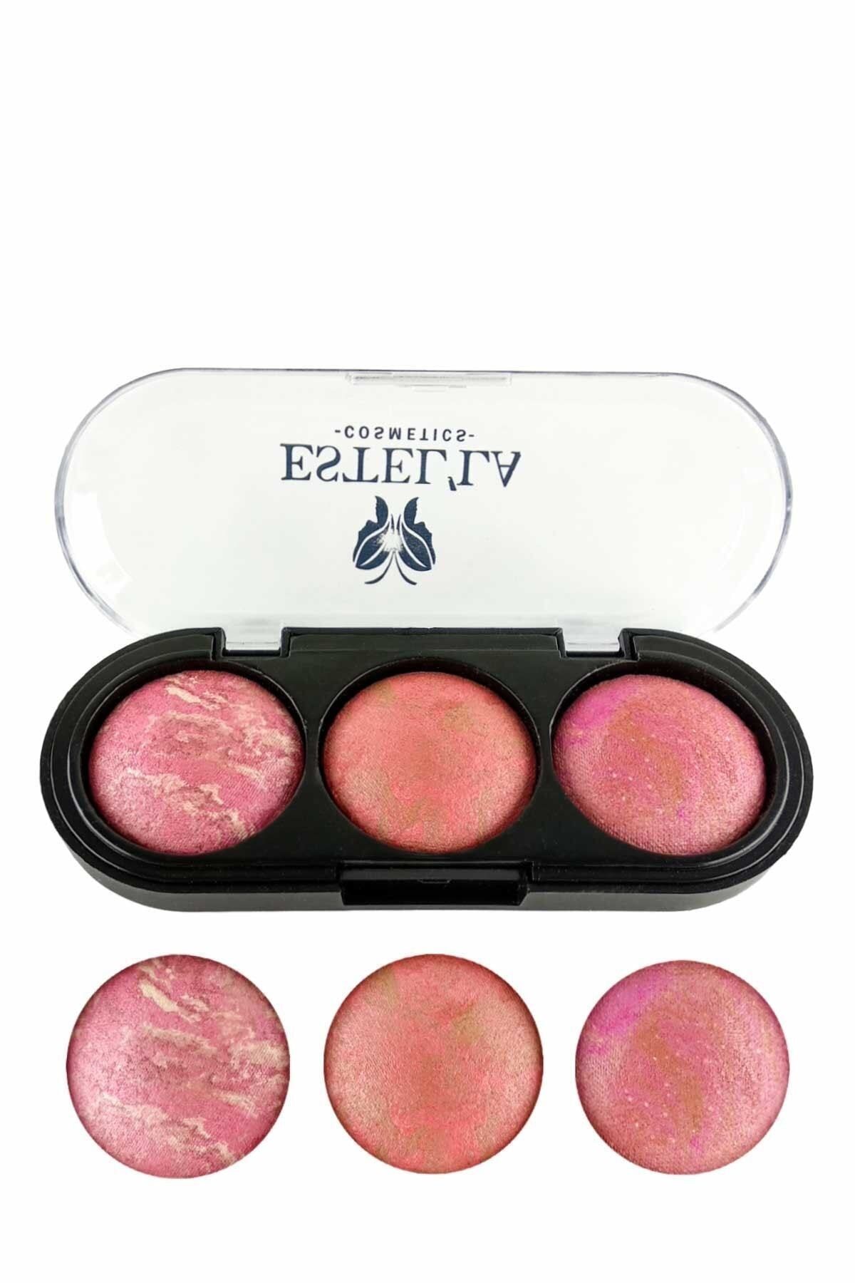 Estella 3'lü Allık - Terracotta Blush No : 1 8682162502015