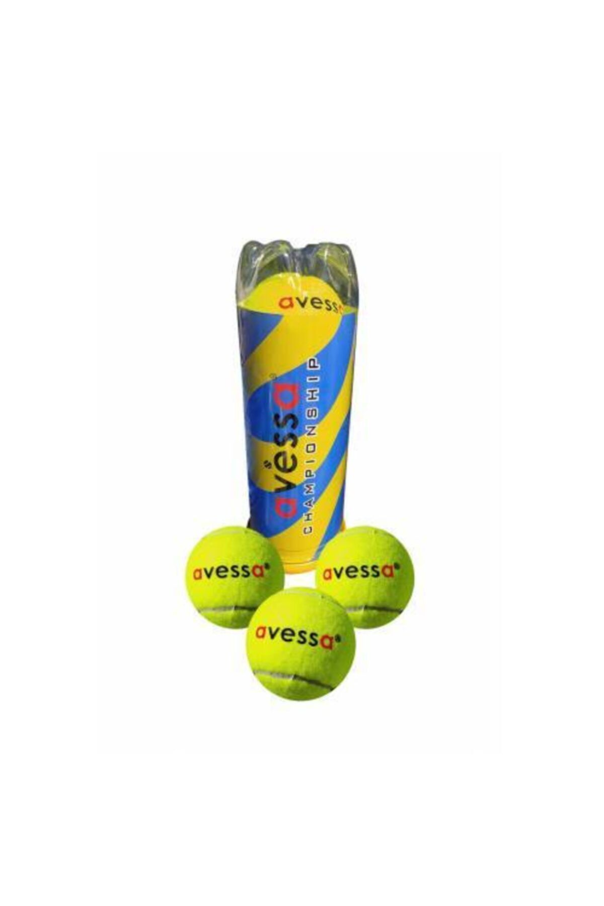 AVESSA Tenis Topu Antrenman Tenis Topu 3 Lü Sarı Tt-500