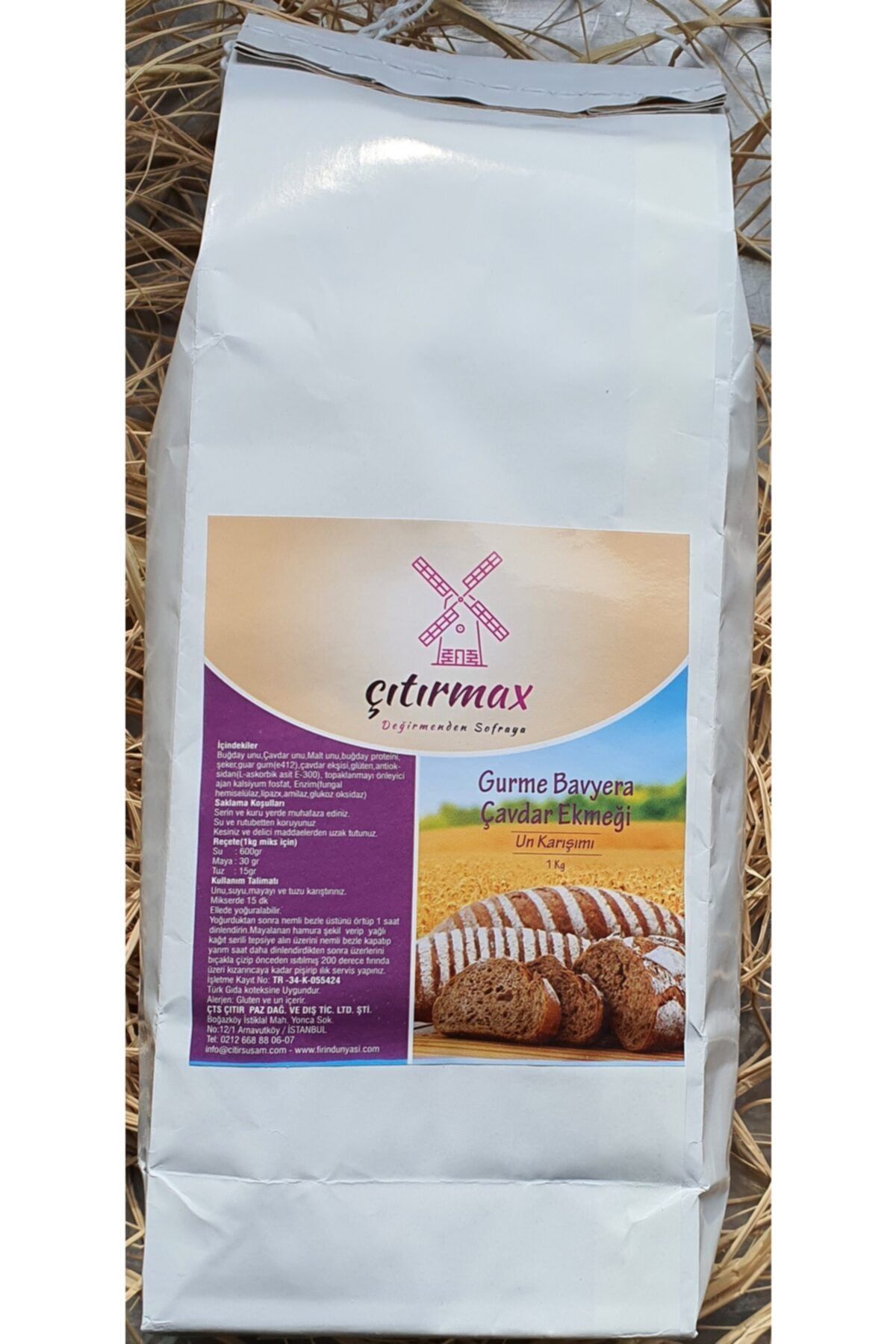 Çıtırmax Ekşili Bavyera Çavdar Ekmeği Un Karışımı 1 Kg