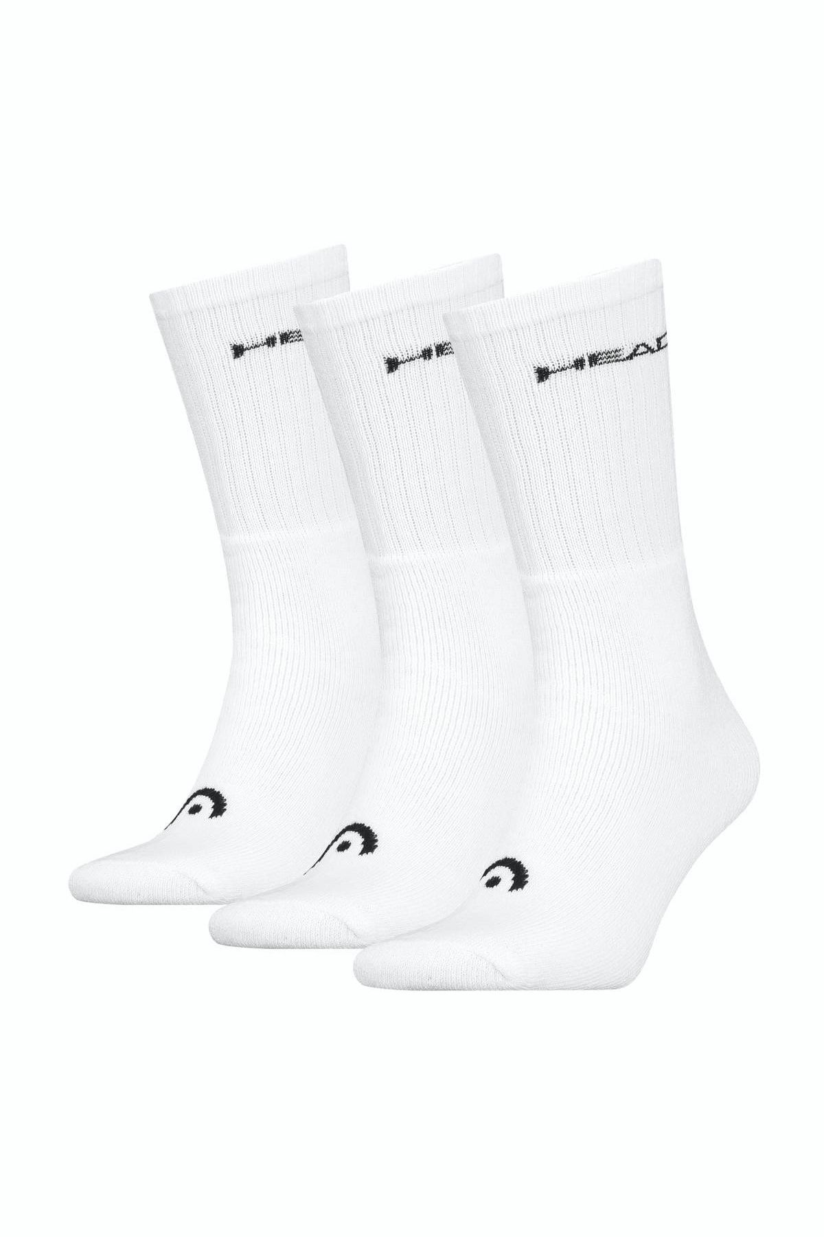 Head Unisex Crew Socken, einfarbig Pack Baumwollmix, - 3er Trendyol - Kurzsocken