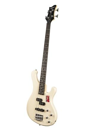 Nb120 Manyetikli Bej Elektro Bas Gitar ( Askı Pena Kılıf ) Image 0