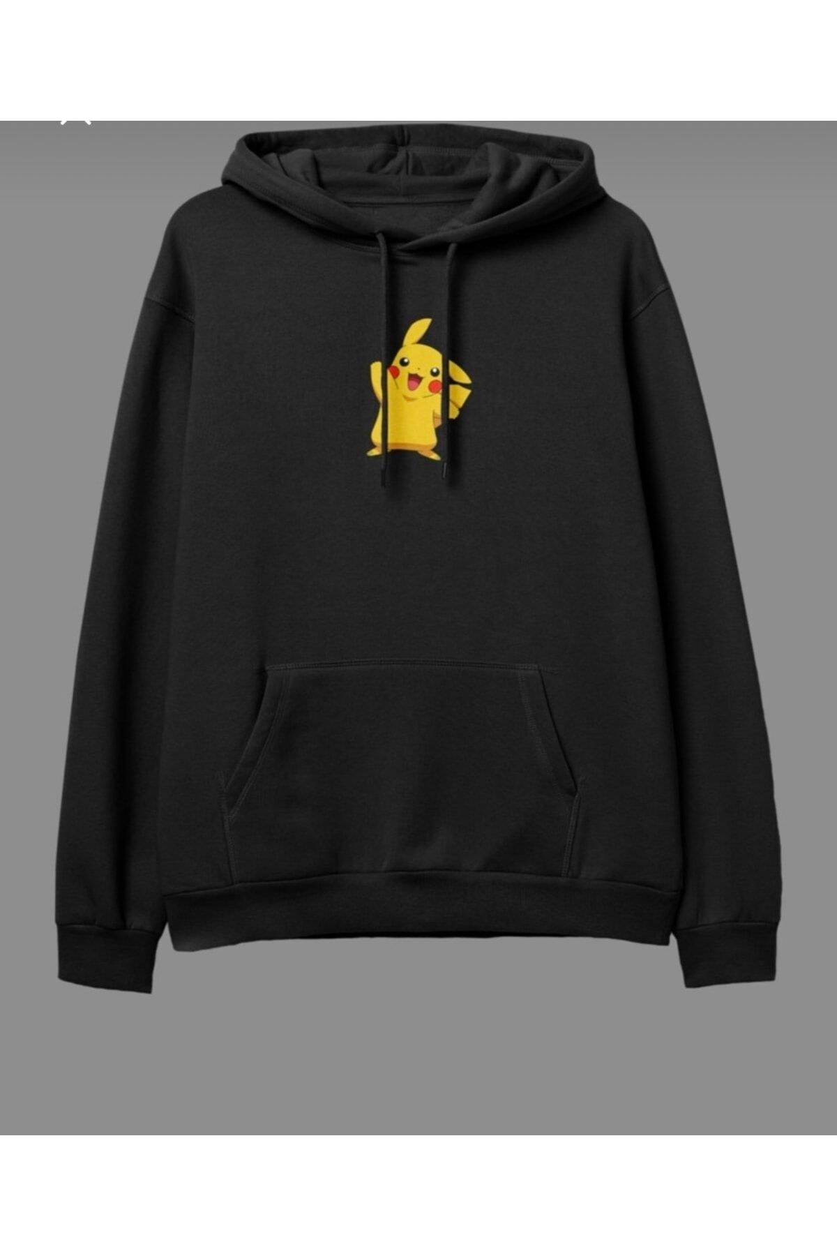 Pikachu hoodie shop black