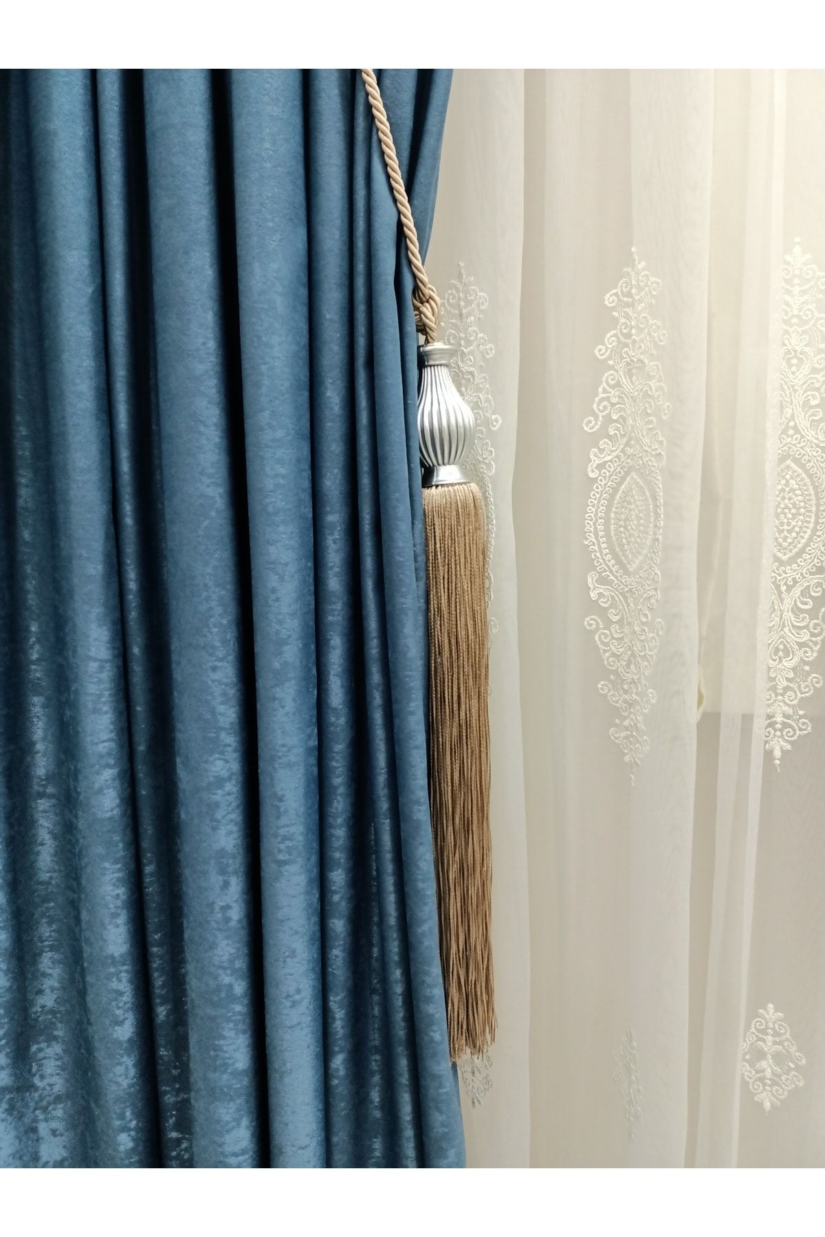 T EBACK Background Curtain Side Binding Kuka Bra ol Mink Trendyol
