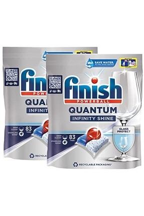 Quantum Infinity Shine 166 Kapsül Bulaşık Makinesi Deterjanı Tableti (83x2) Image 0