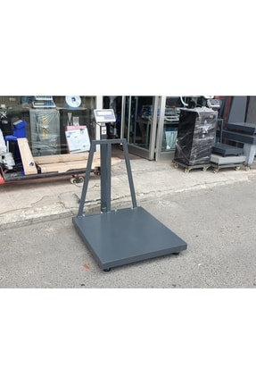 Siperli Direkli Baskül 100x100 Cm 2 Ton Şarjlı Image 0