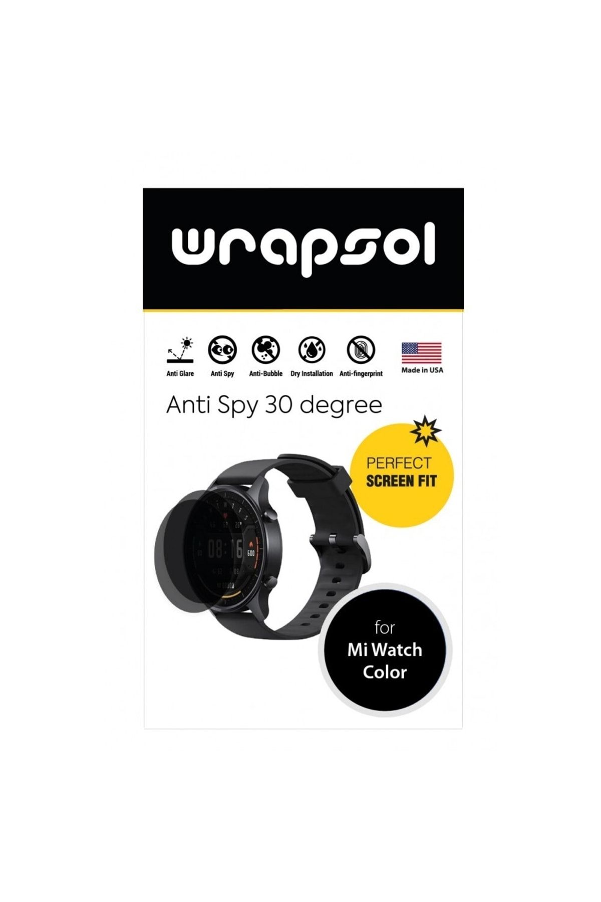 Mi top watch fingerprint