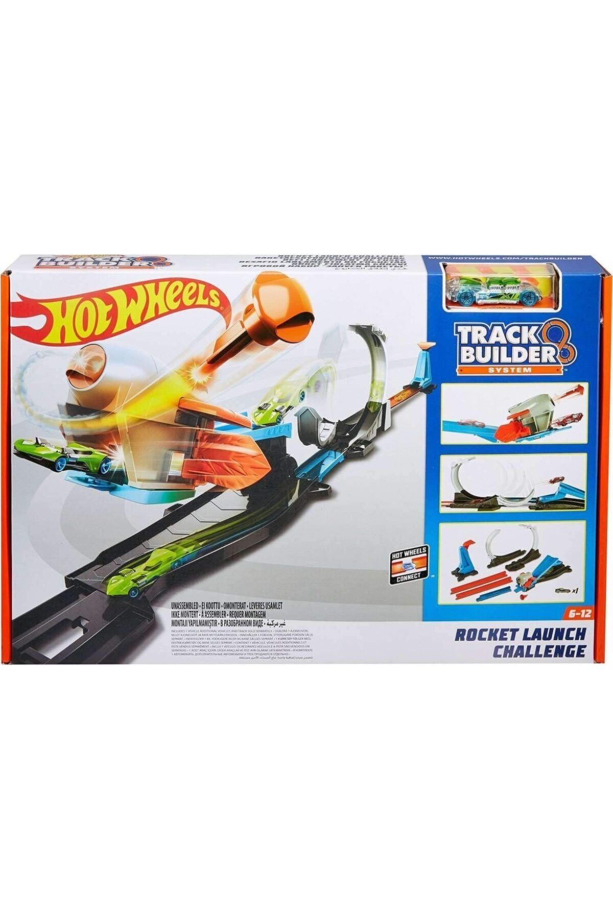 HOT WHEELS Hot Wheels Track Builder Rocket Launch Challenge