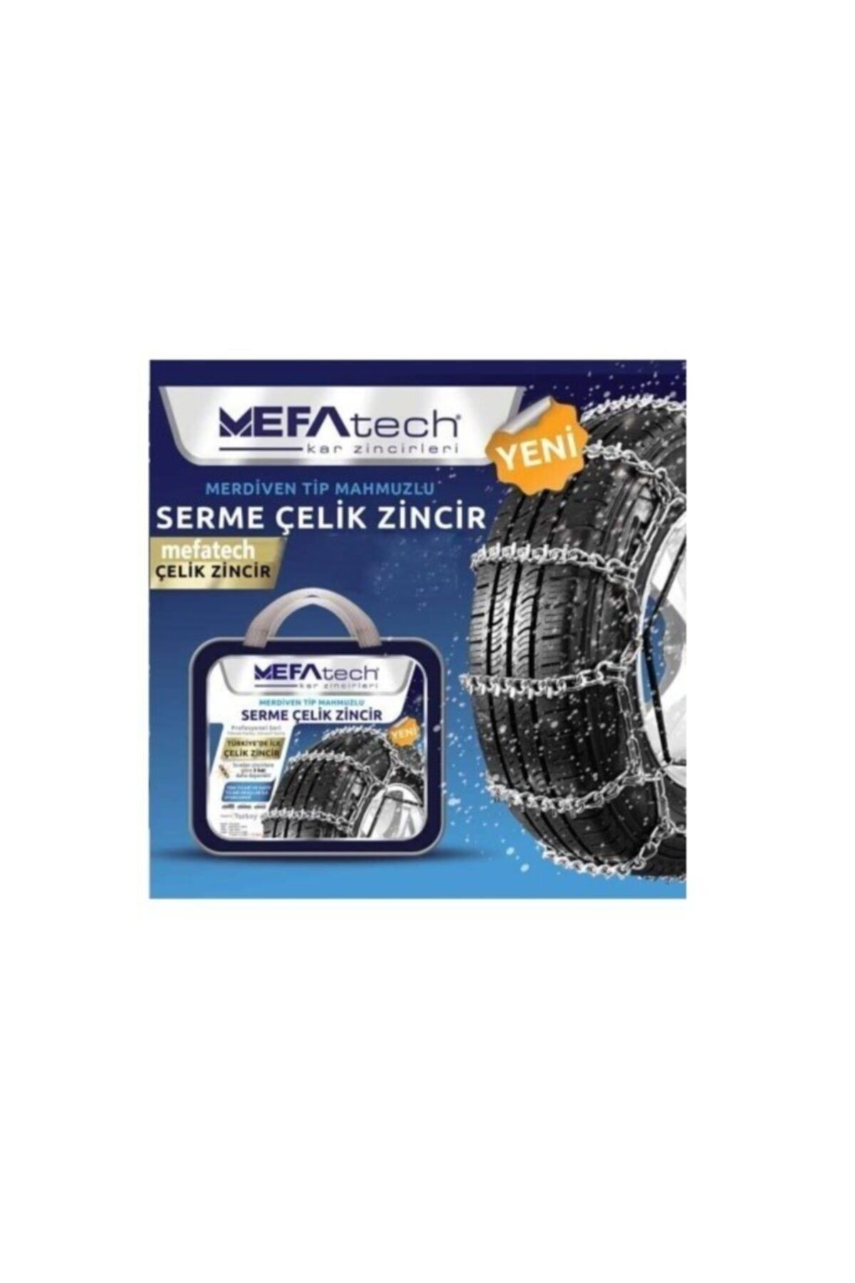 MEFATECH Mahmuzlu Merdiven Serme Zincir 165x13 5mm
