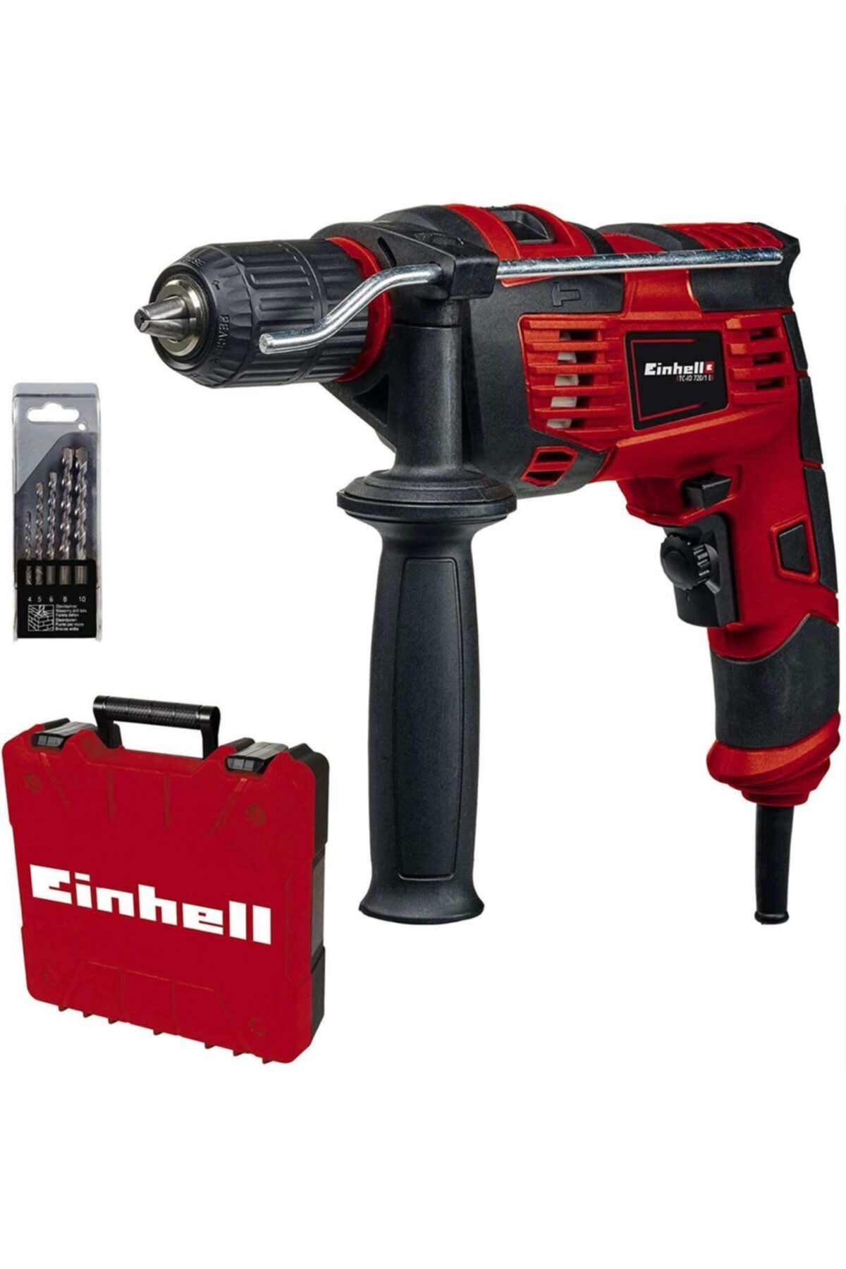 EİNHELL Tc-ıd 720/1 E Kit Plastik Çantalı Darbeli Matkap 720 W