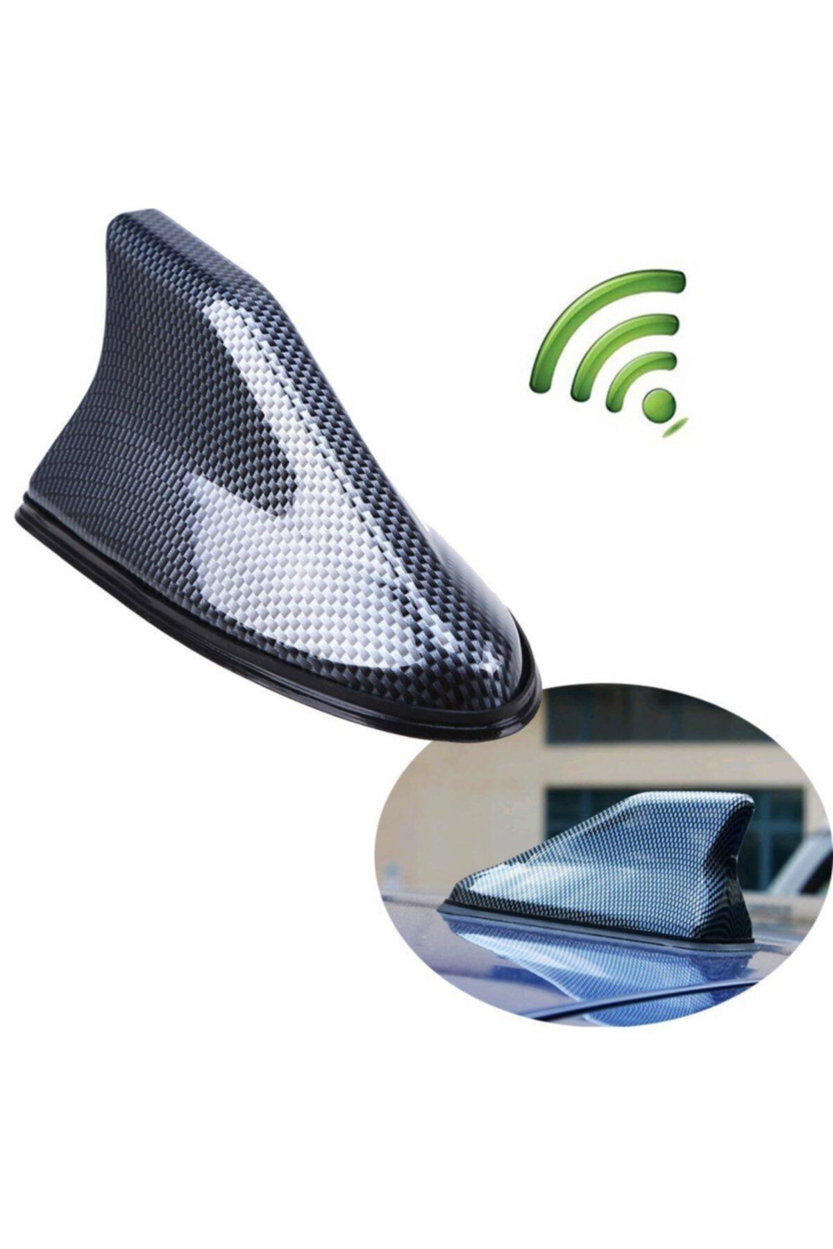 yekoto karbon shark anten kopek baligi anten silikon tabanli balik sirti elektrikli anten fiyati yorumlari trendyol