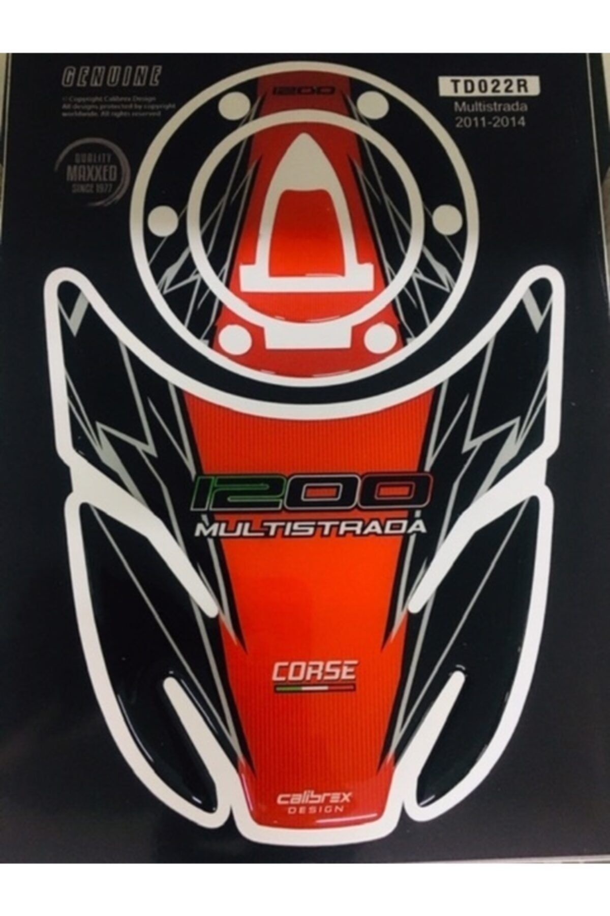 ttmotomarket Ducati 1200 Depo Tank Pad