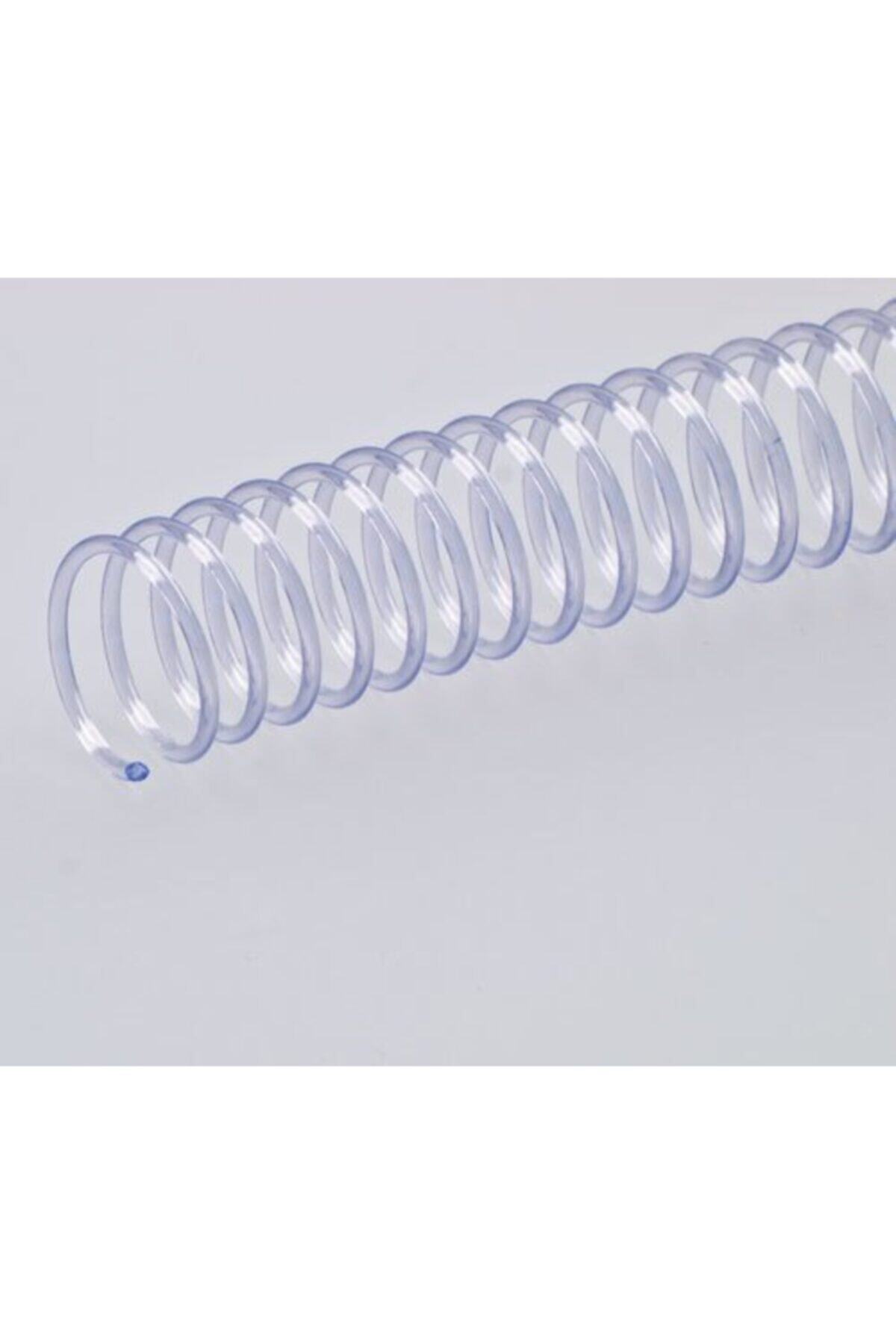 OFFICE FORCE 20 Mm 48 Loop 4:1 Plastik Helezon Spiral Şeffaf 100'lü