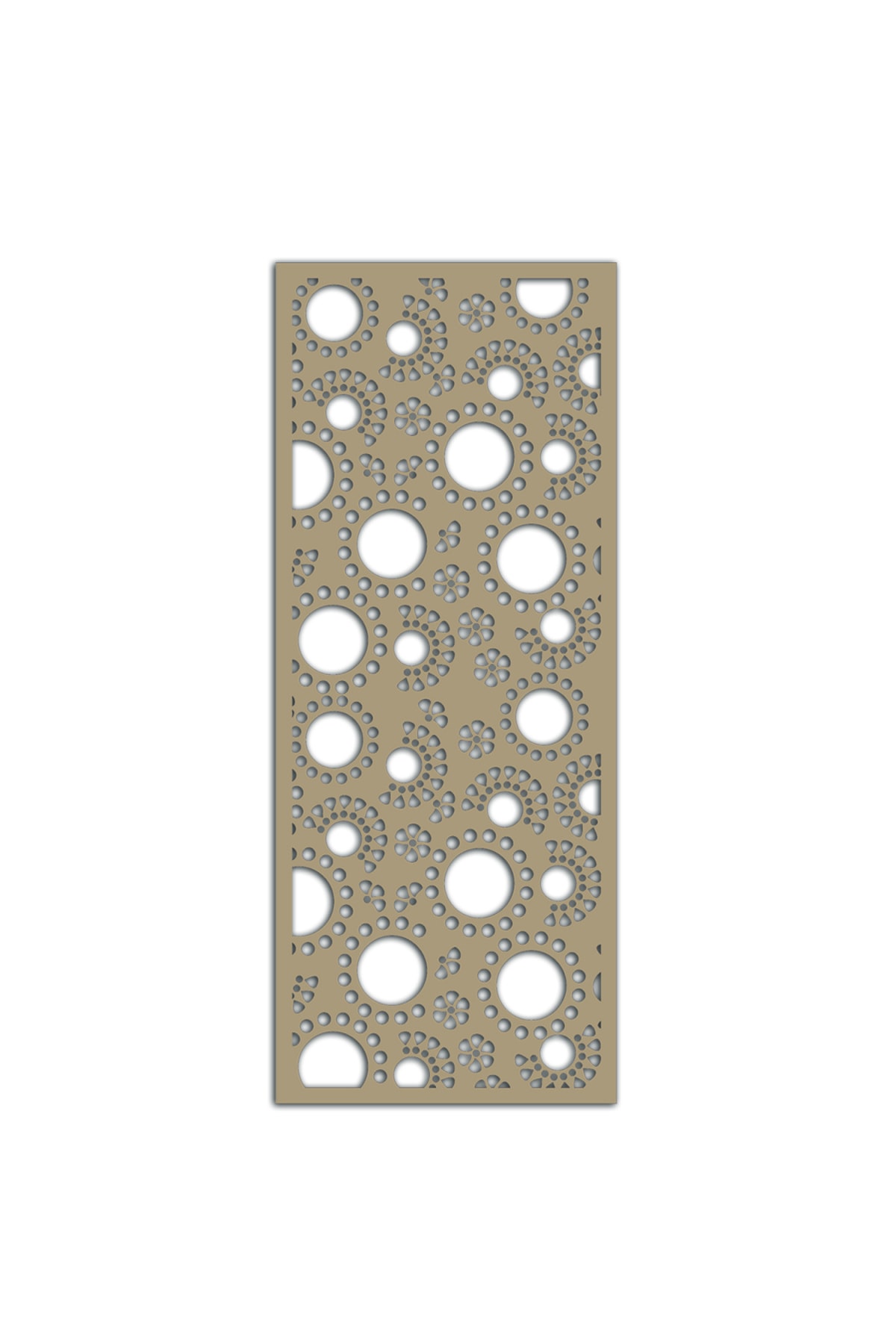 Liar Dekor Liar Ahşap Seperatör (Paravan) - KSP-50 - (18 mm) - (60 cm x 160 cm) - (Ham)