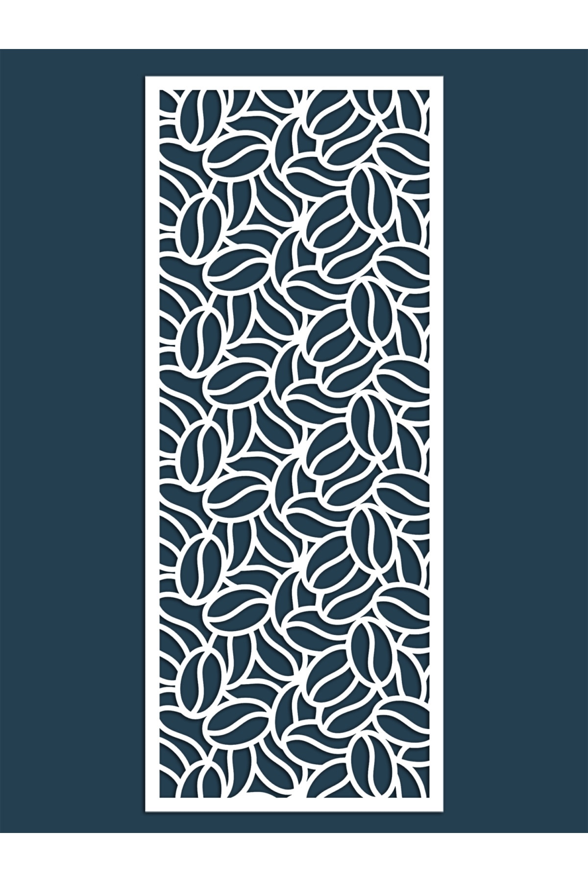 Liar Dekor Liar Ahşap Seperatör (Paravan) - KSP-40 - (10 mm) - (69 cm x 139 cm) - (Beyaz)