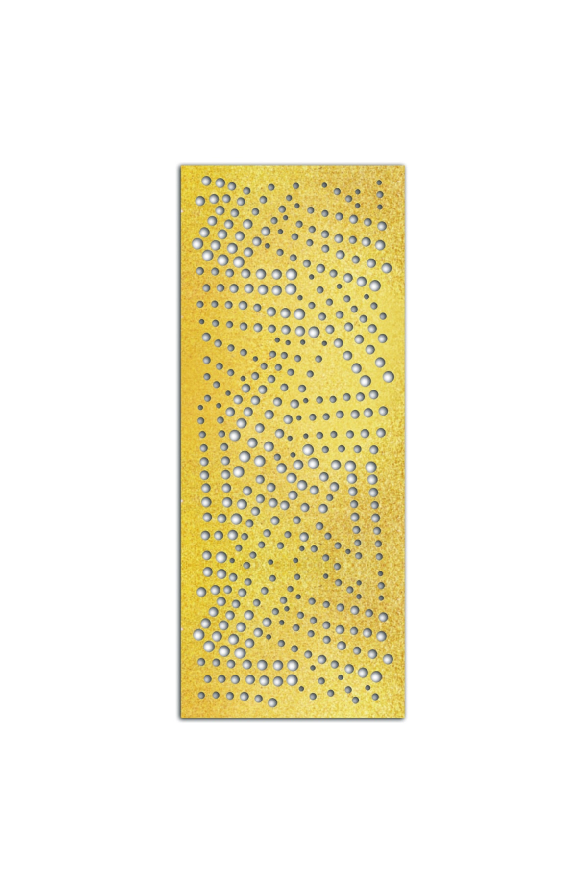 Liar Dekor Liar Ahşap Seperatör (Paravan) - KSP-58 - (10 mm) - (69 cm x 139 cm) - (Gold)