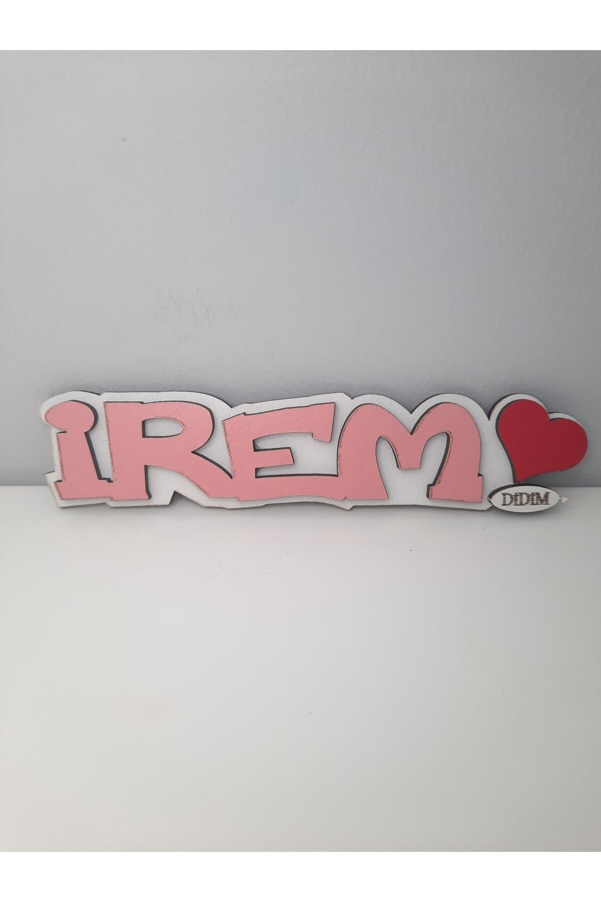 Yoran Büfe Hediyelik Irem Yazılı Magnet