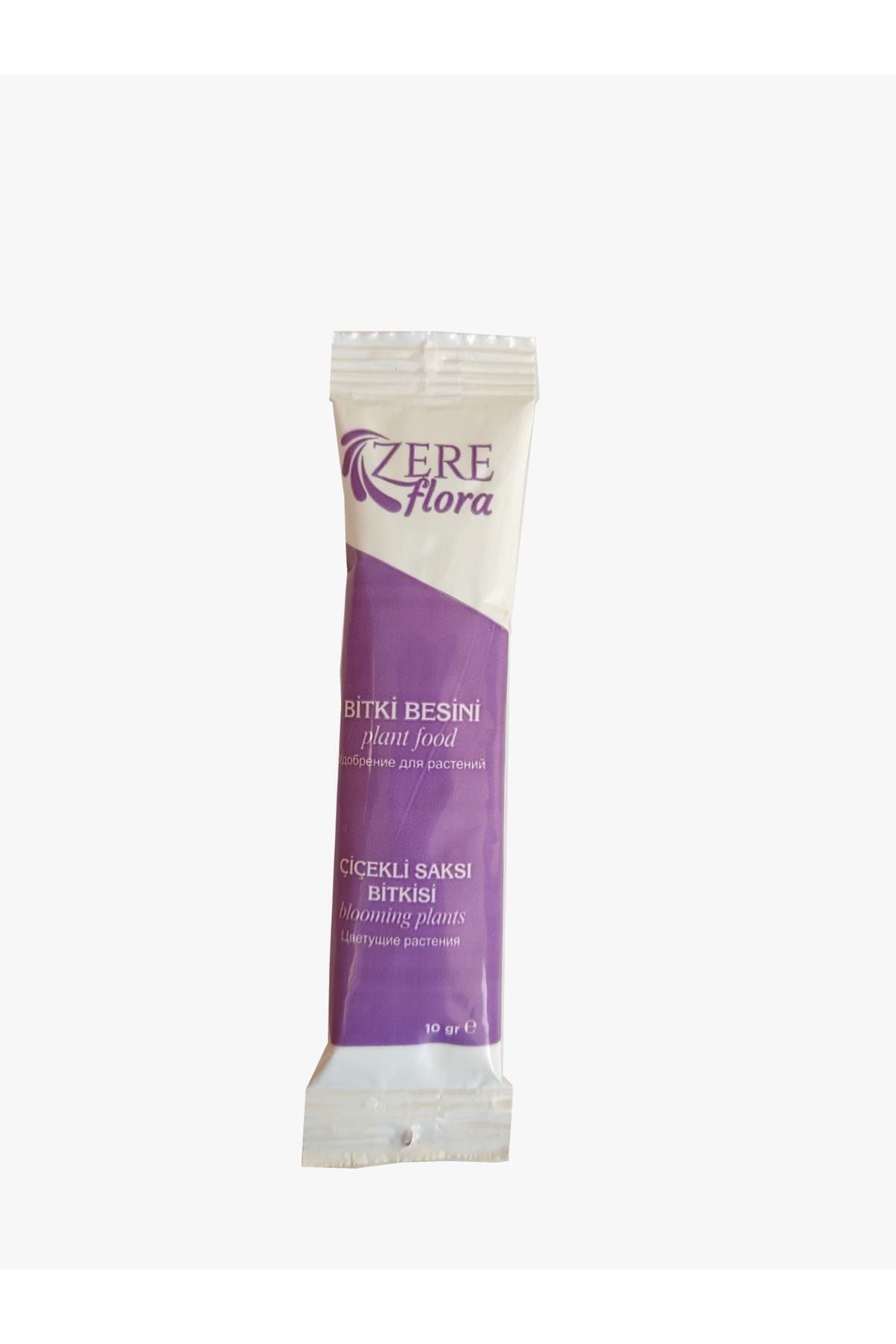 Zere Flora 20 Adet Çiçekli Saksı Bitkisi Besini