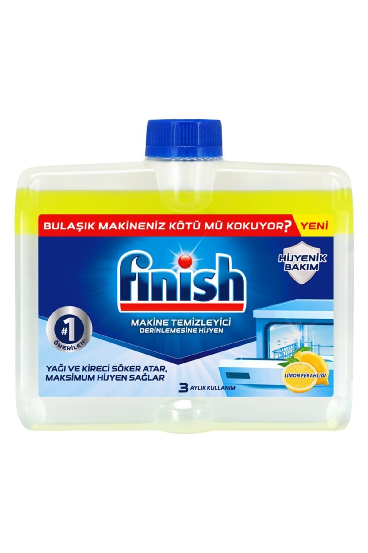 Finish Bulaşık Makinesi Temizleyici Sıvı Limon 250 ml
