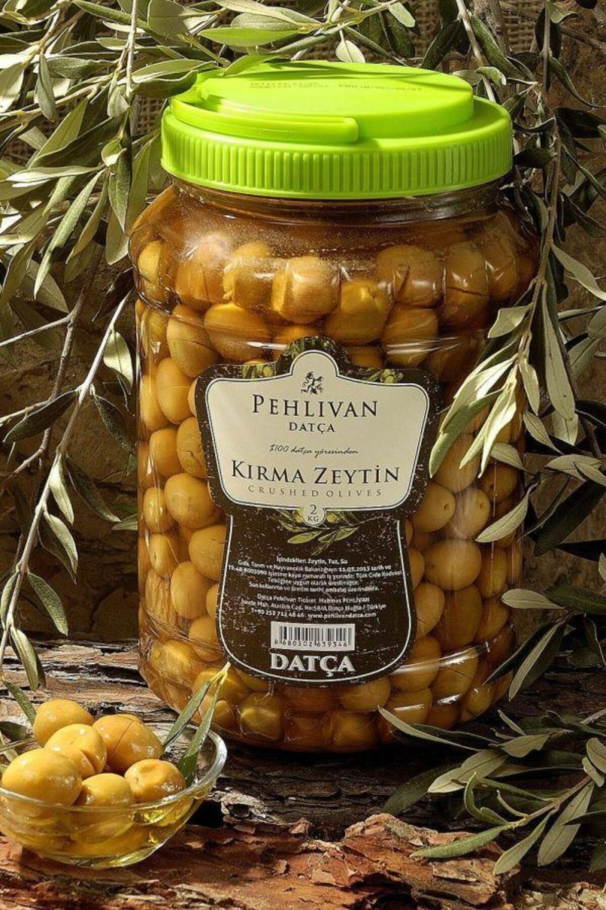 PEHLİVAN DATÇA Kırma Zeytin 2 Kg