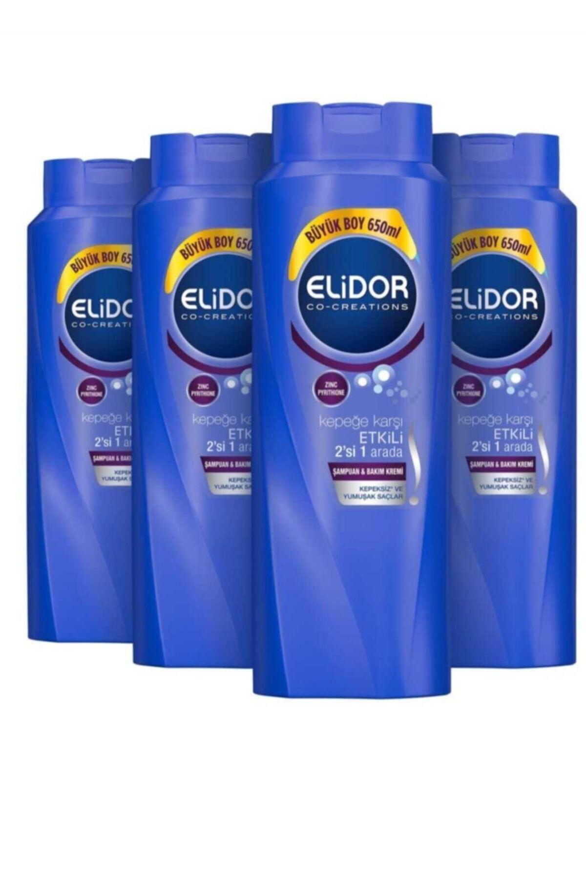 Elidor Kepeğe Karşı Etkili 2 Şi 1 Arada 4 Lüset 650 Ml