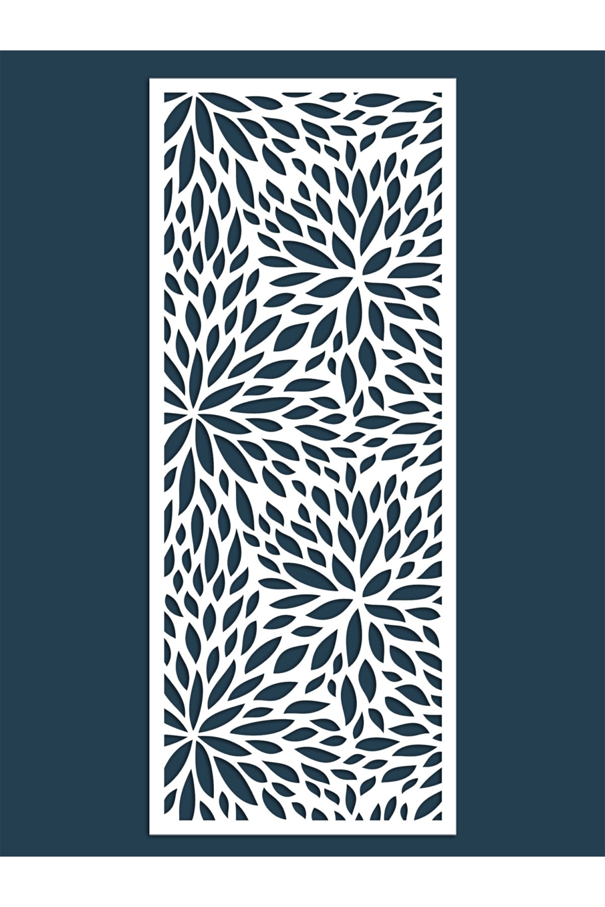 Liar Dekor Liar Ahşap Seperatör (Paravan) - KSP-43 - (10 mm) - (60 cm x 160 cm) - (Beyaz)