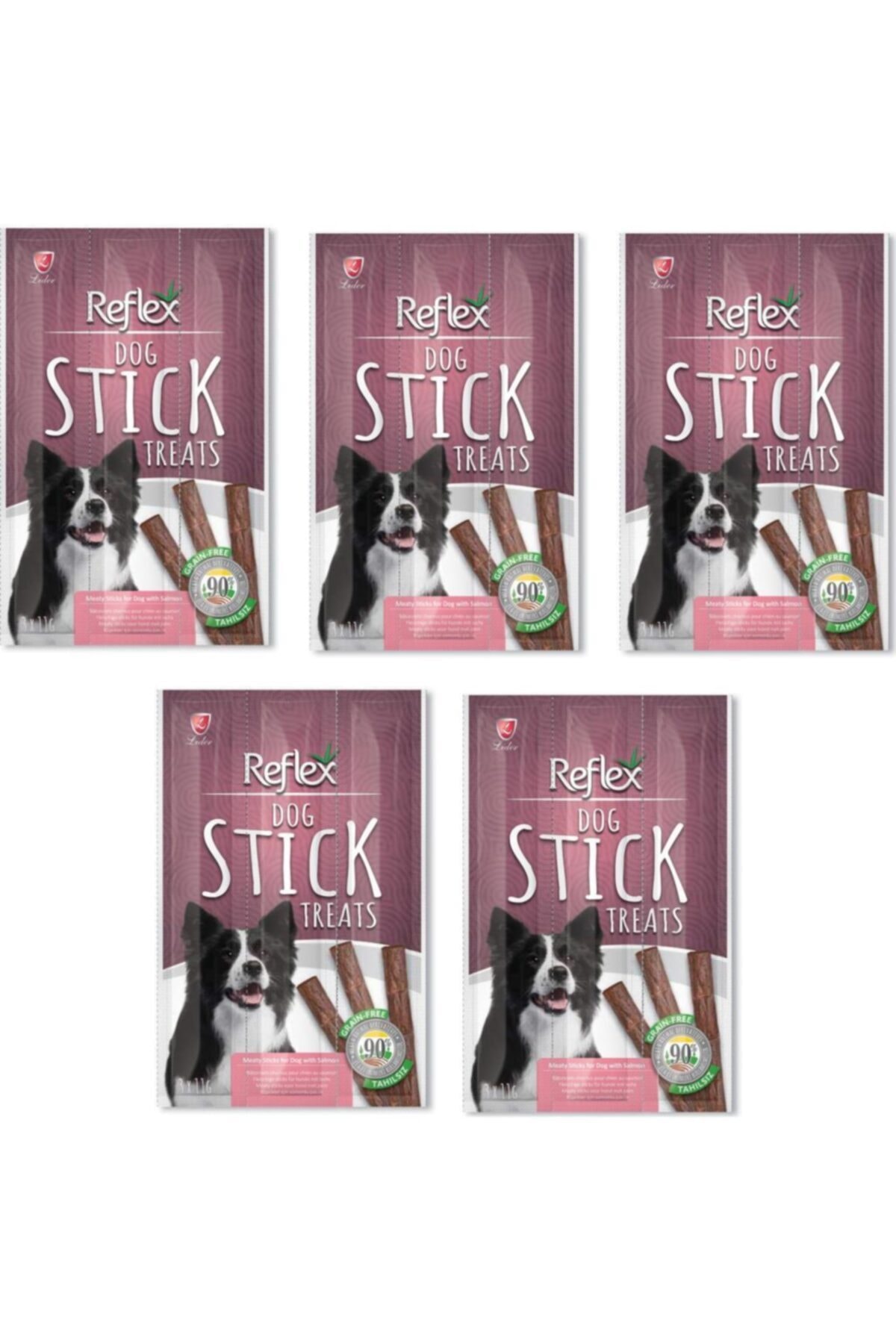 Reflex Dog Stick Somonlu Köpek Ödül Çubuğu 3x11 Gr 5 Adet