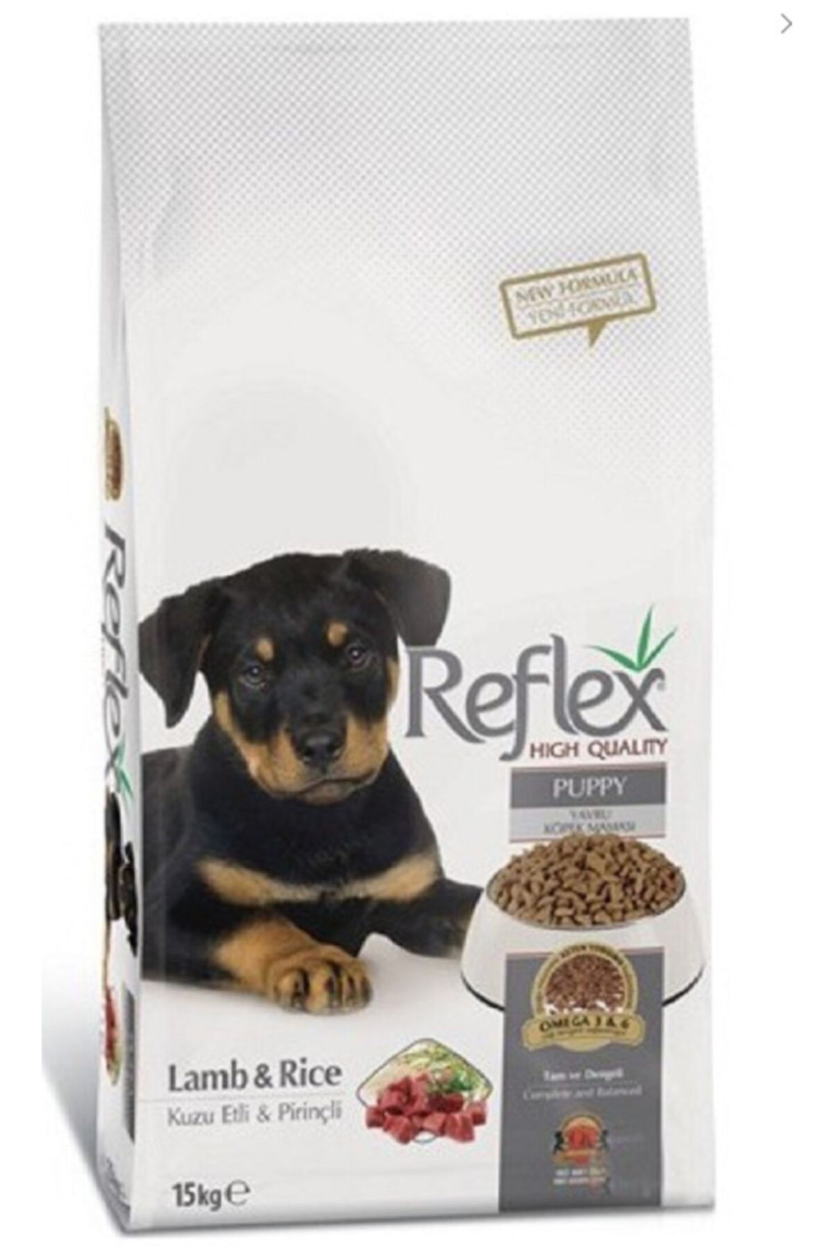 Reflex Puppy Köpek Maması 15 Kg Kuzulu Pirinçli