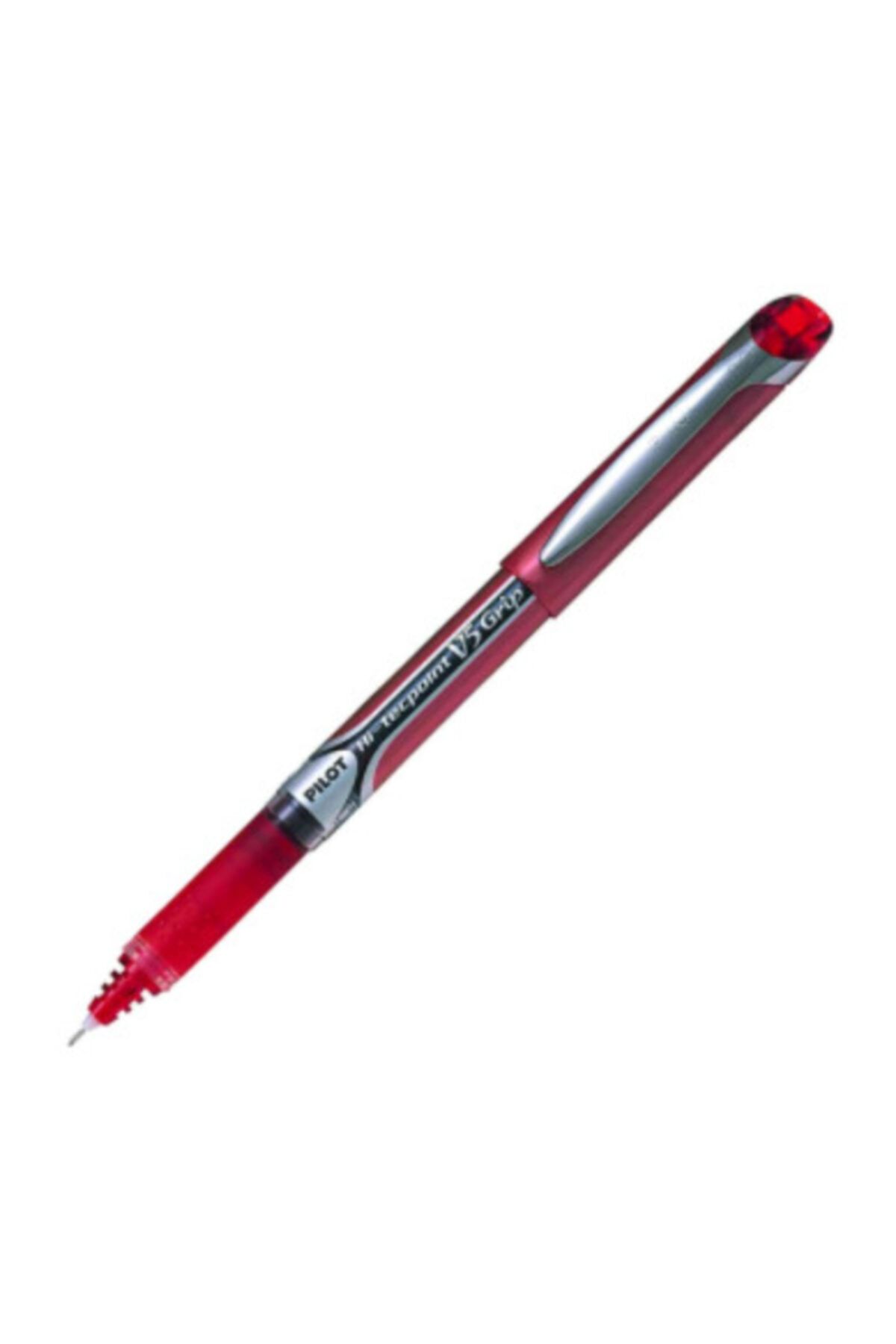 Pilot V5 Grip Hi-tecpoint Kırmızı