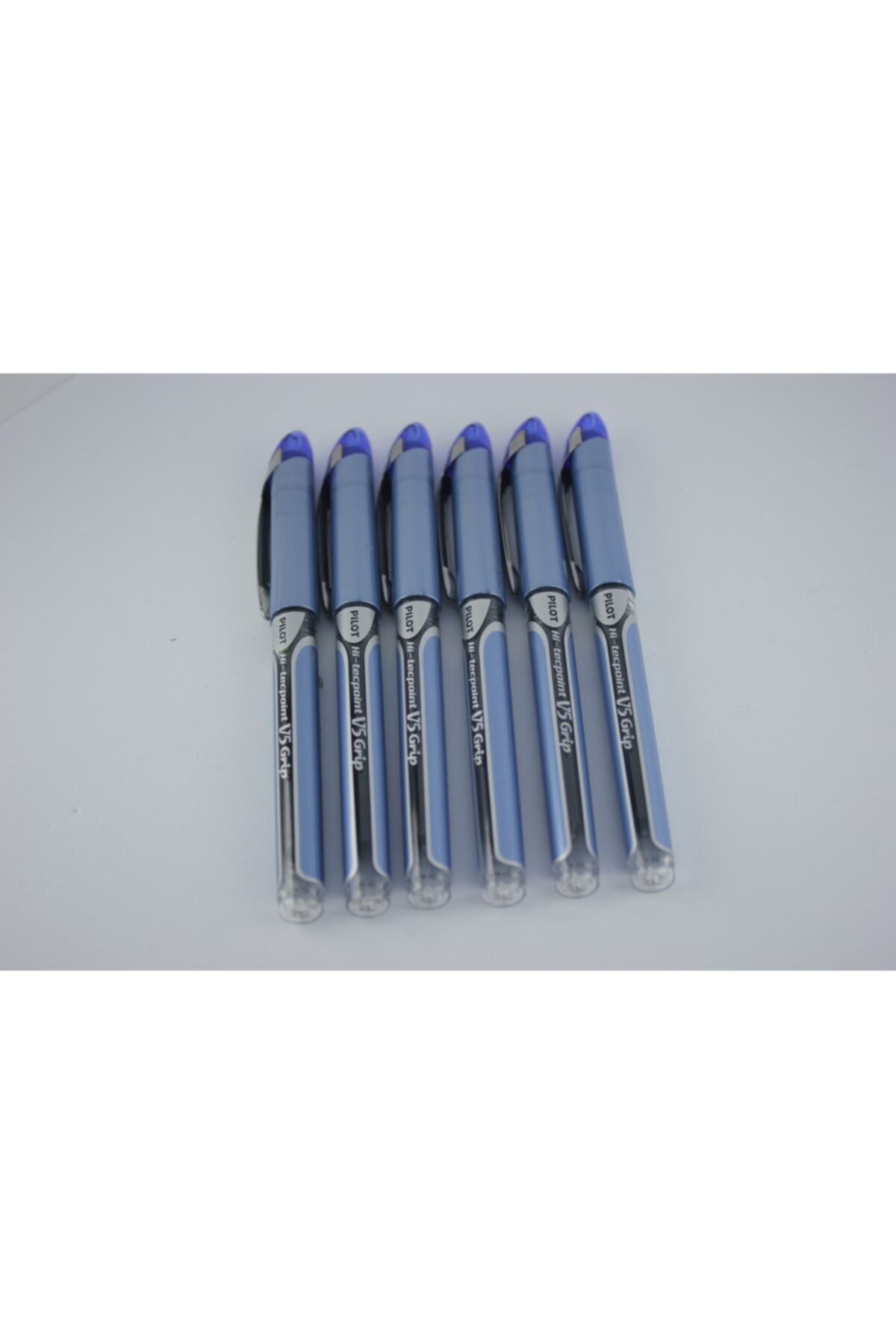 Pilot V5 Grip Hi-tecpoint Mavi 6'lı Paket