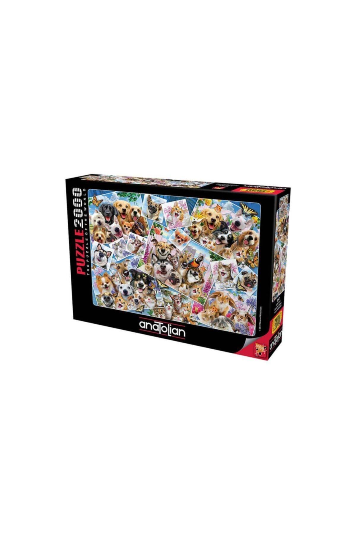 Anatolıan 2000 Parça Puzzle : Selfie Kolaj