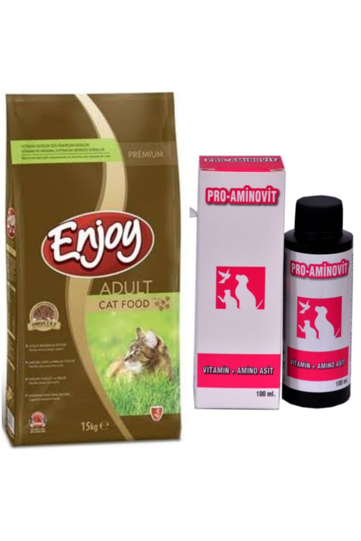 Enjoy Yetişkin Tavuklu Kedi Maması 15kg