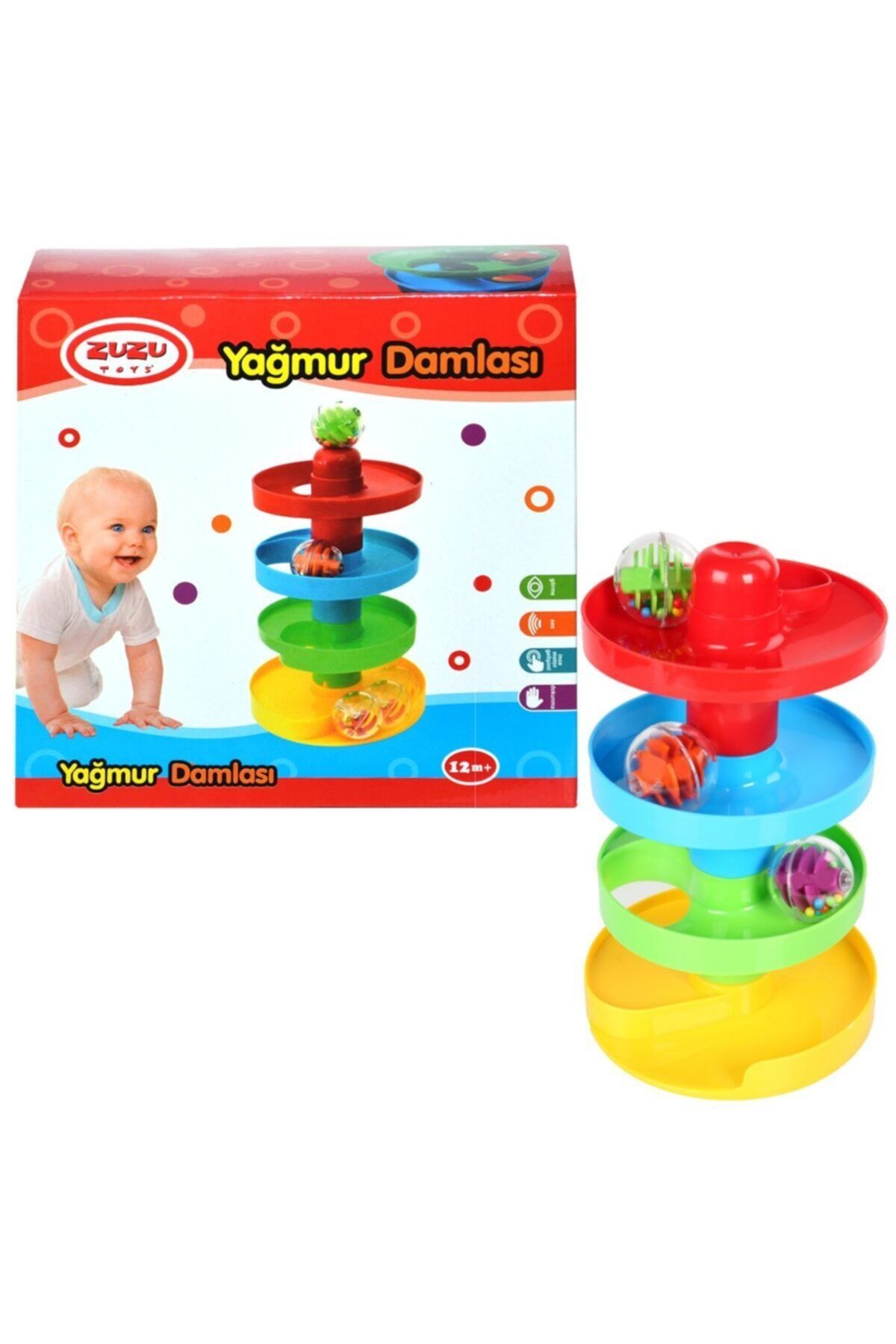 Zuzu Toys Yağmur Damlası (çıngıraklı Top Oyunu)