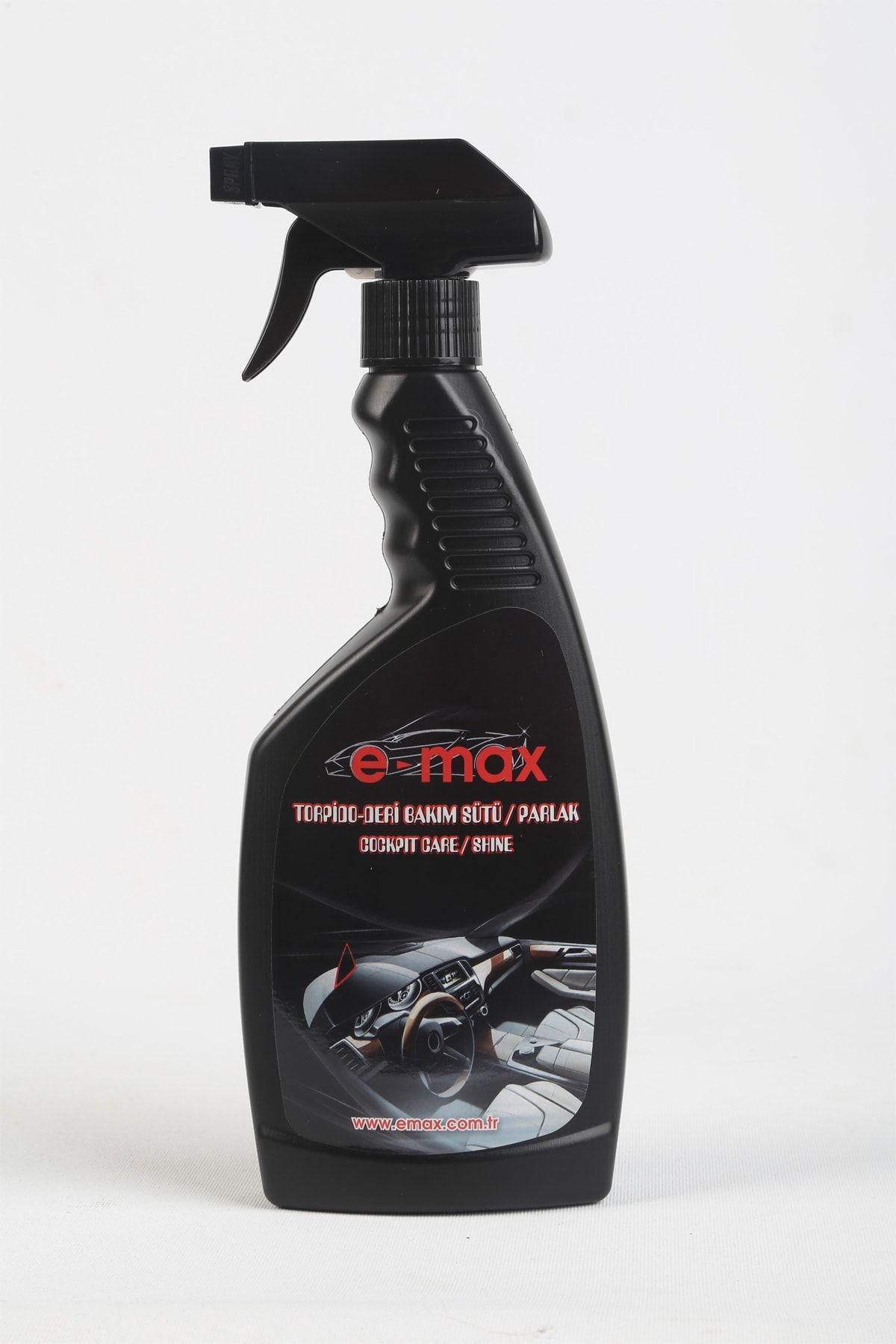 Emax 500ml Parlak Torpido Ve Deri Temizleme Ve Bakım Spreyi
