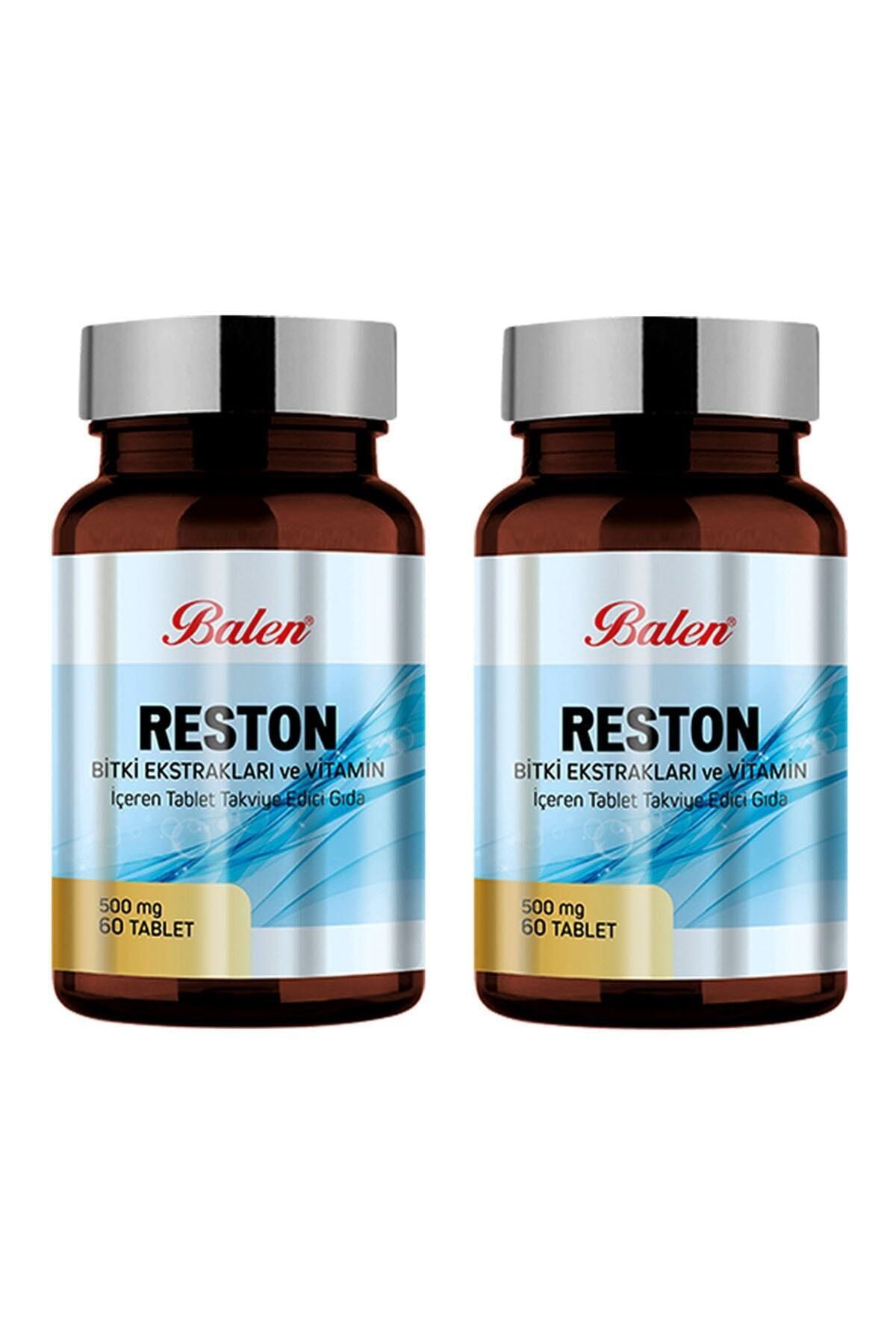 Balen Reston Bitki Ekstrat Ve Vitamin Içeren Tablet 500mg*60 2 Adet
