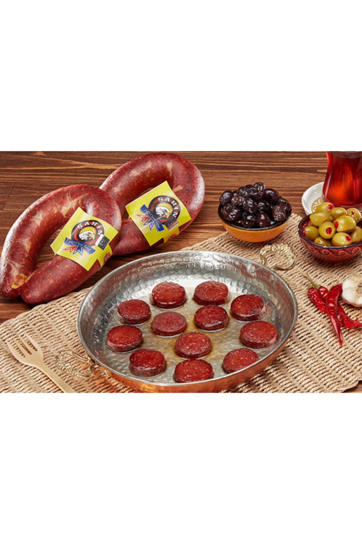 Şahin Sucukları Şahin Kangal Sucuk 1kg