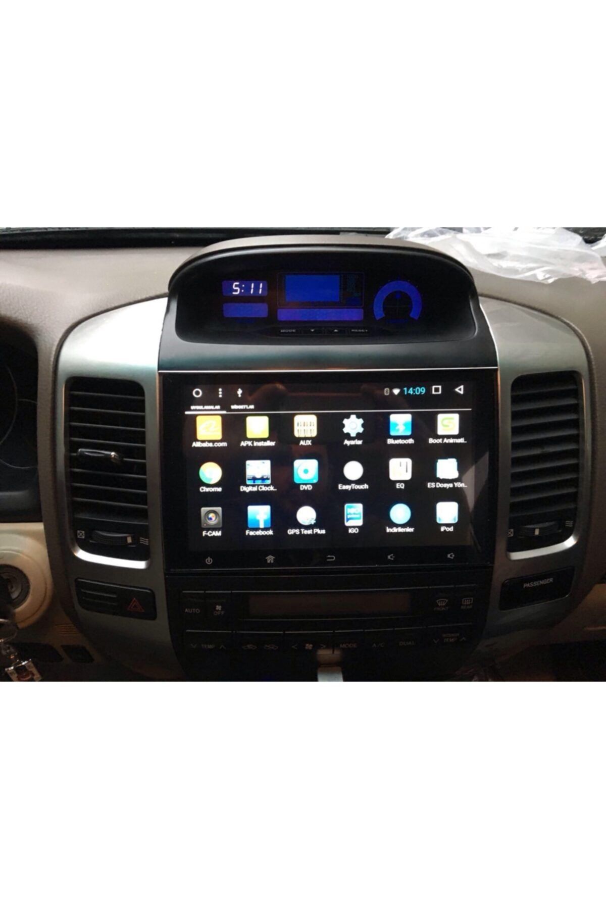 demirusta Toyota Prado 120 (2002-2009)carplay Android Navigasyon Usb Kamera