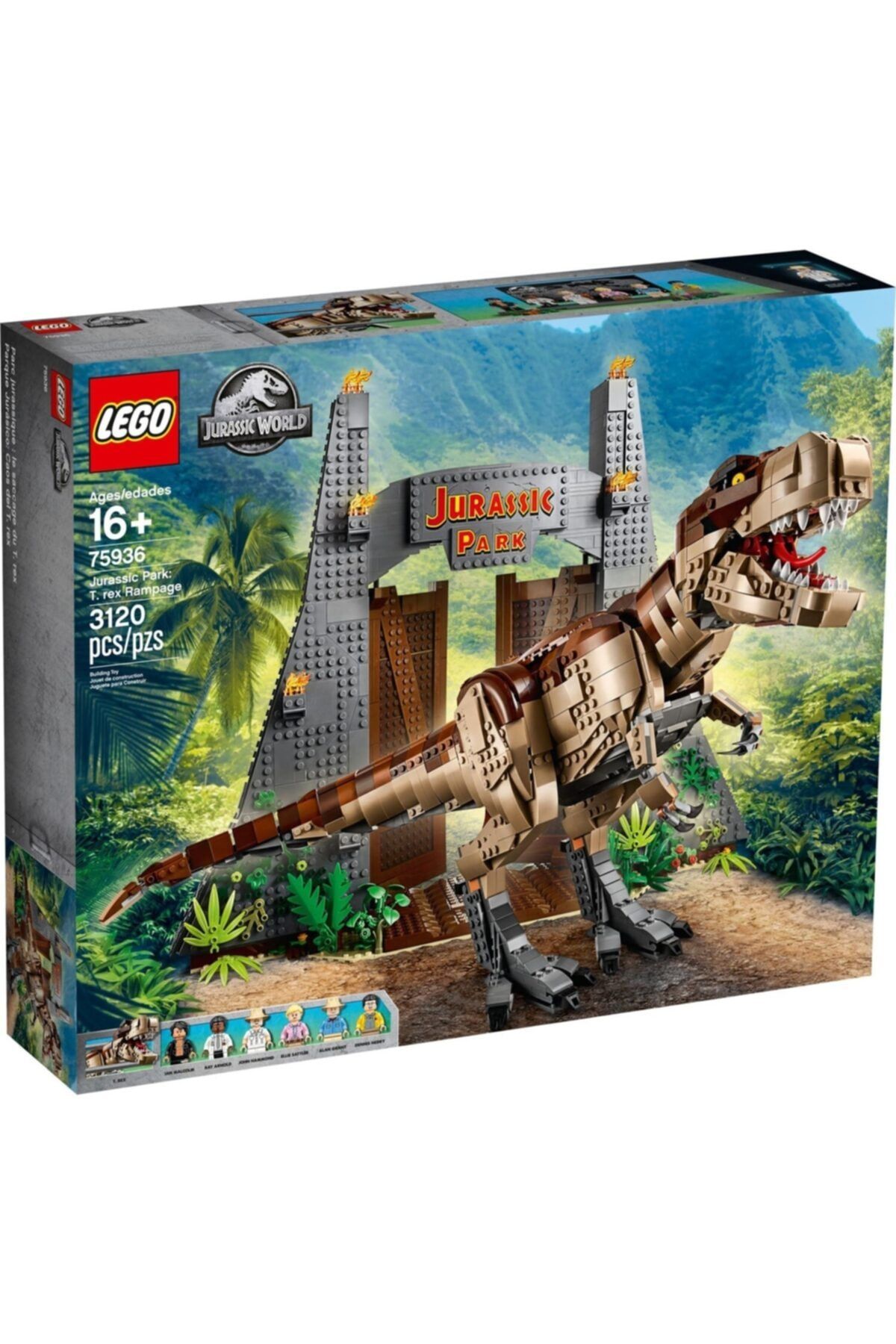 LEGO Jurassic World 75936 Jurassic Park: T.rex Rampage