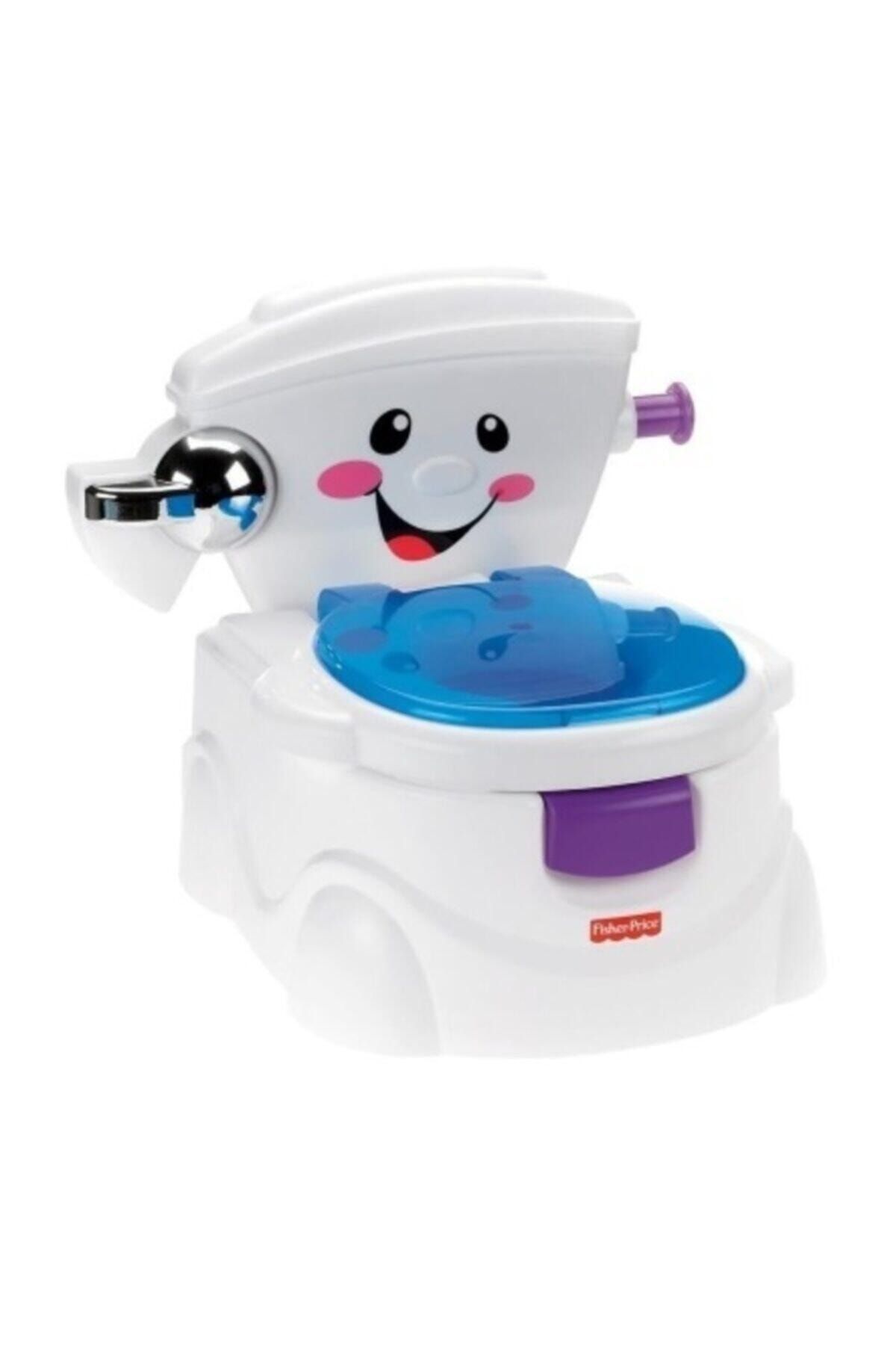 FISHER PRICE Unisex Çocuk Beyaz Eğitici Eğlenceli Tuvalet