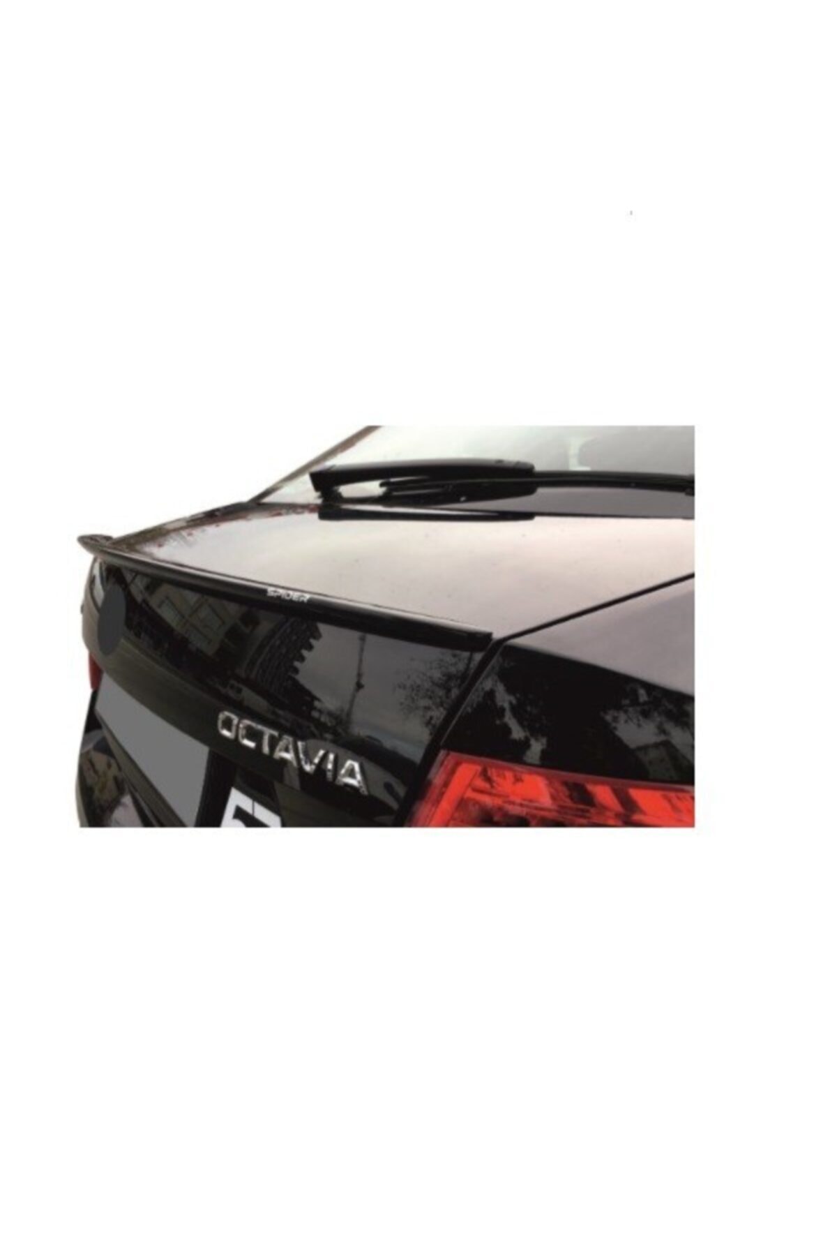 KOLAYLISPIDER Kolaylı Skoda Octavia A7 2013 Sonrası Spoiler Bagaj Gt - Gri