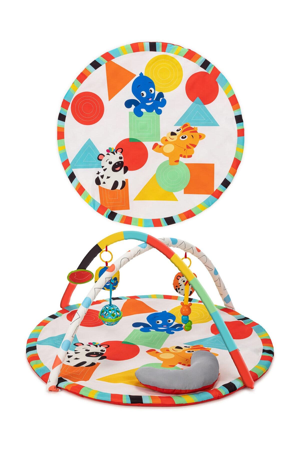 Elele Toys Büyük Boy Geometrik Eğitici Bebek Oyun Halısı
