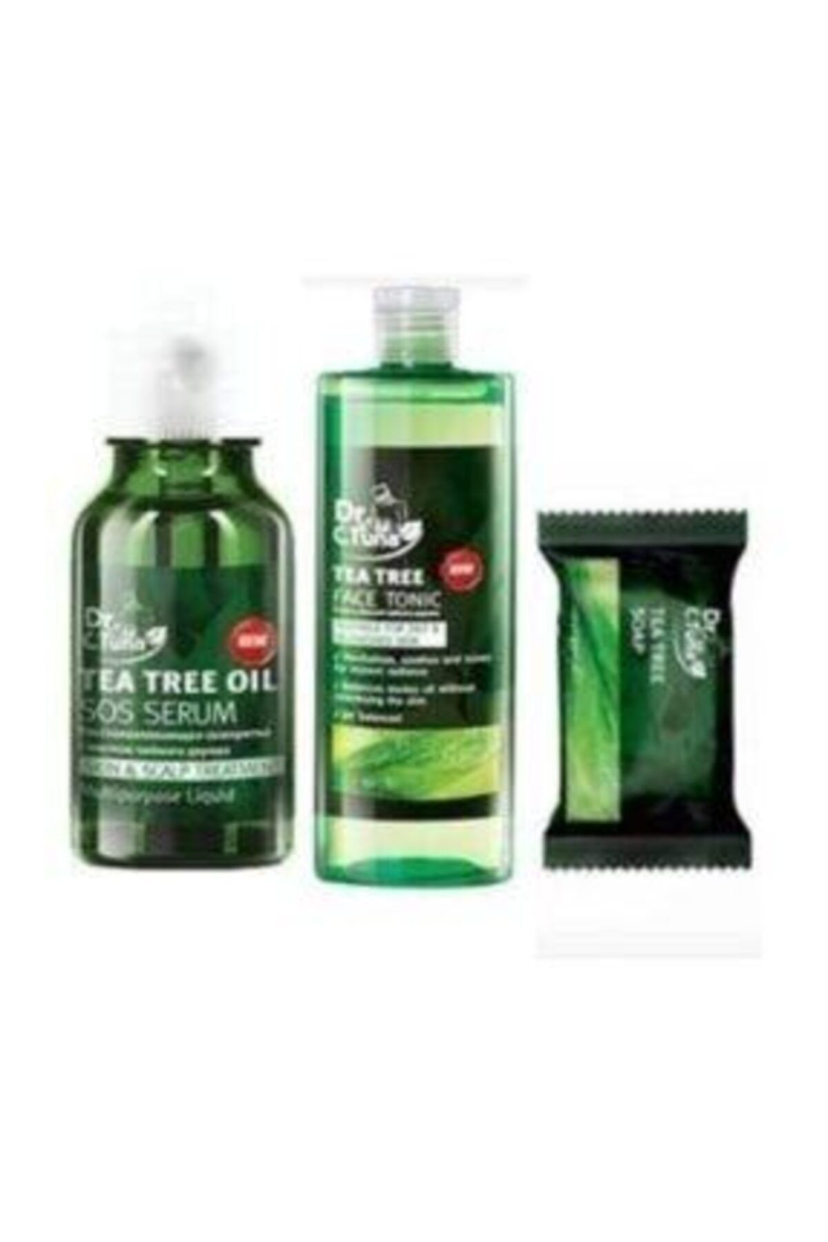 Farmasi Dr.c.tuna Çay Ağacı Yağı Sos Serum 10ml & Yüz Temizleme Toniği 225ml & Sabun 125gr