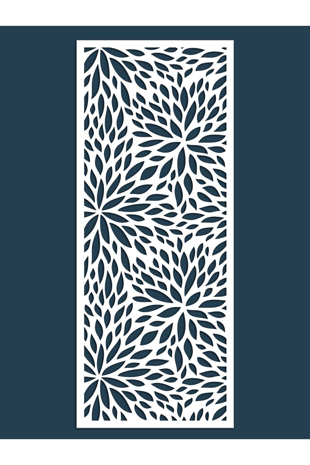 Liar Dekor Liar Ahşap Seperatör (Paravan) - KSP-43 - (18 mm) - (85 cm x 210 cm) - (Beyaz)