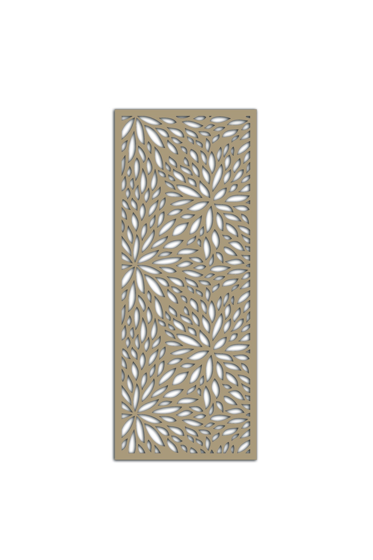 Liar Dekor Liar Ahşap Seperatör (Paravan) - KSP-43 - (10 mm) - (60 cm x 160 cm) - (Ham)