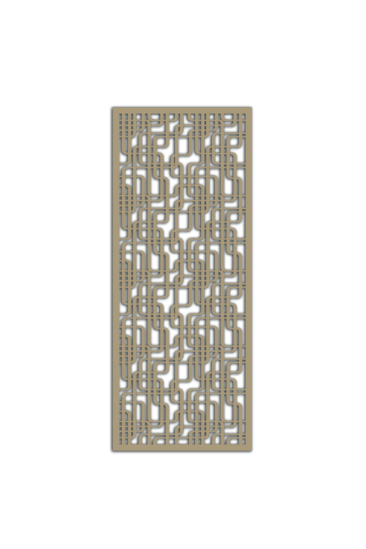 Liar Dekor Liar Ahşap Seperatör (Paravan) - KSP-56 - (18 mm) - (60 cm x 160 cm) - (Ham)