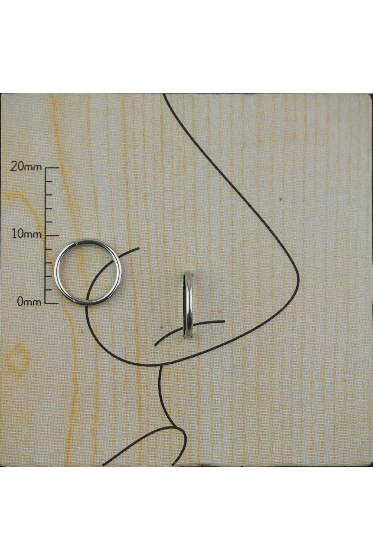 TAKIDAN 1mm Cerrahi Çelik Hızma&piercing 8mm