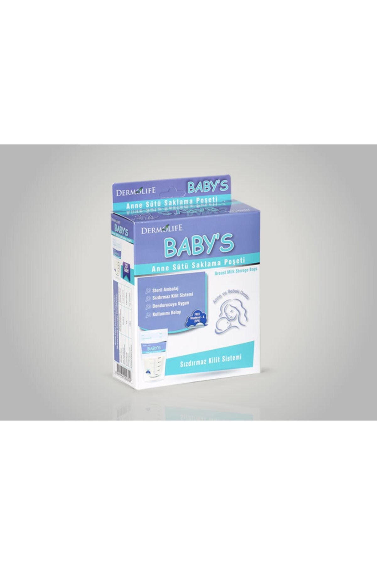Dermolife Süt Saklama Poşeti 20'li Baby's