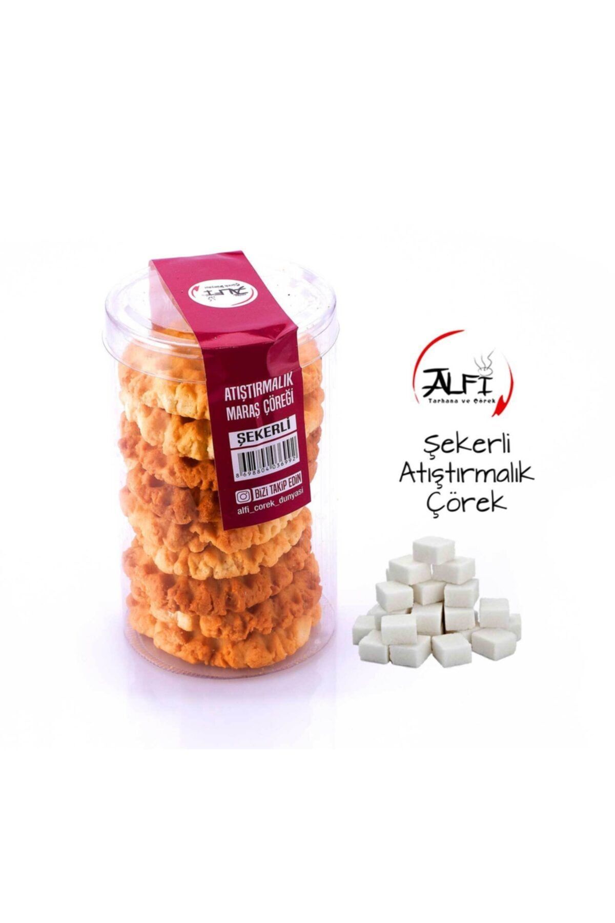 ALFİ Çörek Atıştırmalık - Şekerli