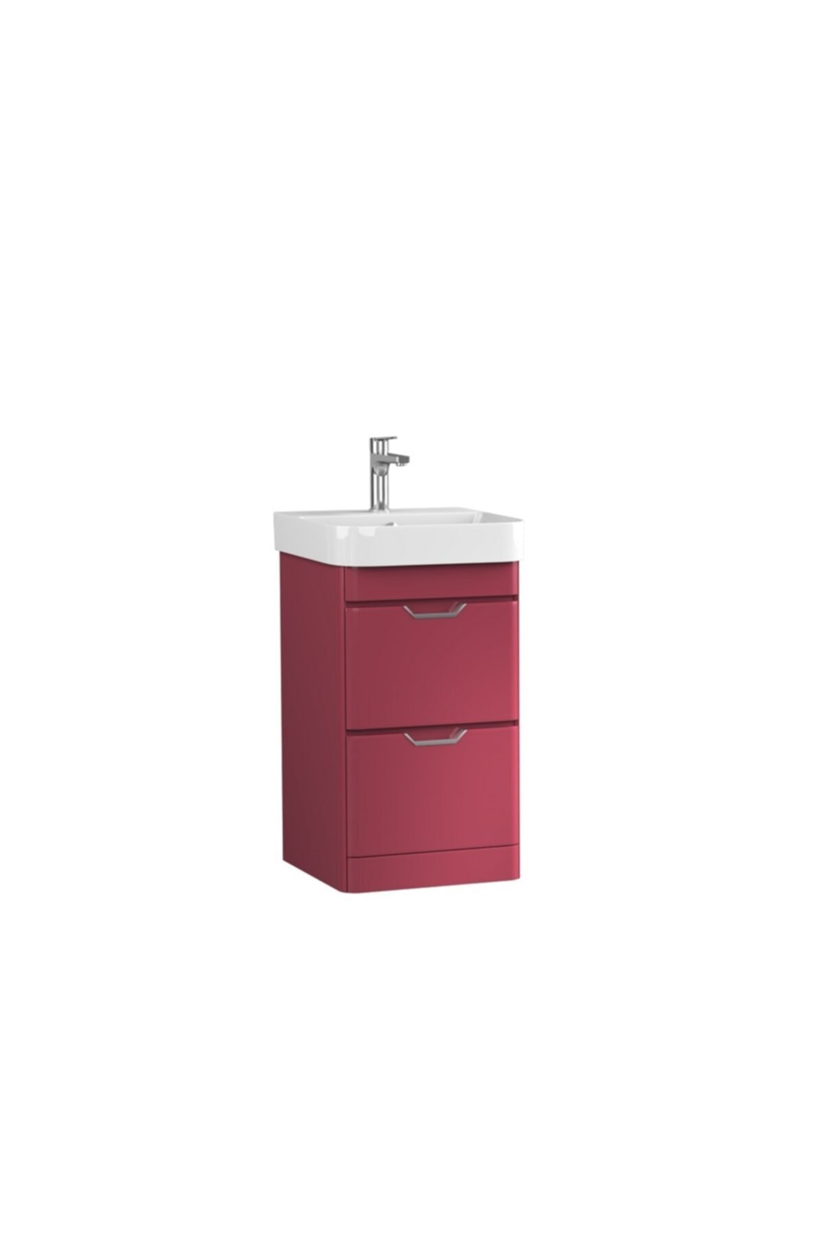 İsvea Isvea Fonte 48 Cm Lavabo Dolabı, Kırmızı