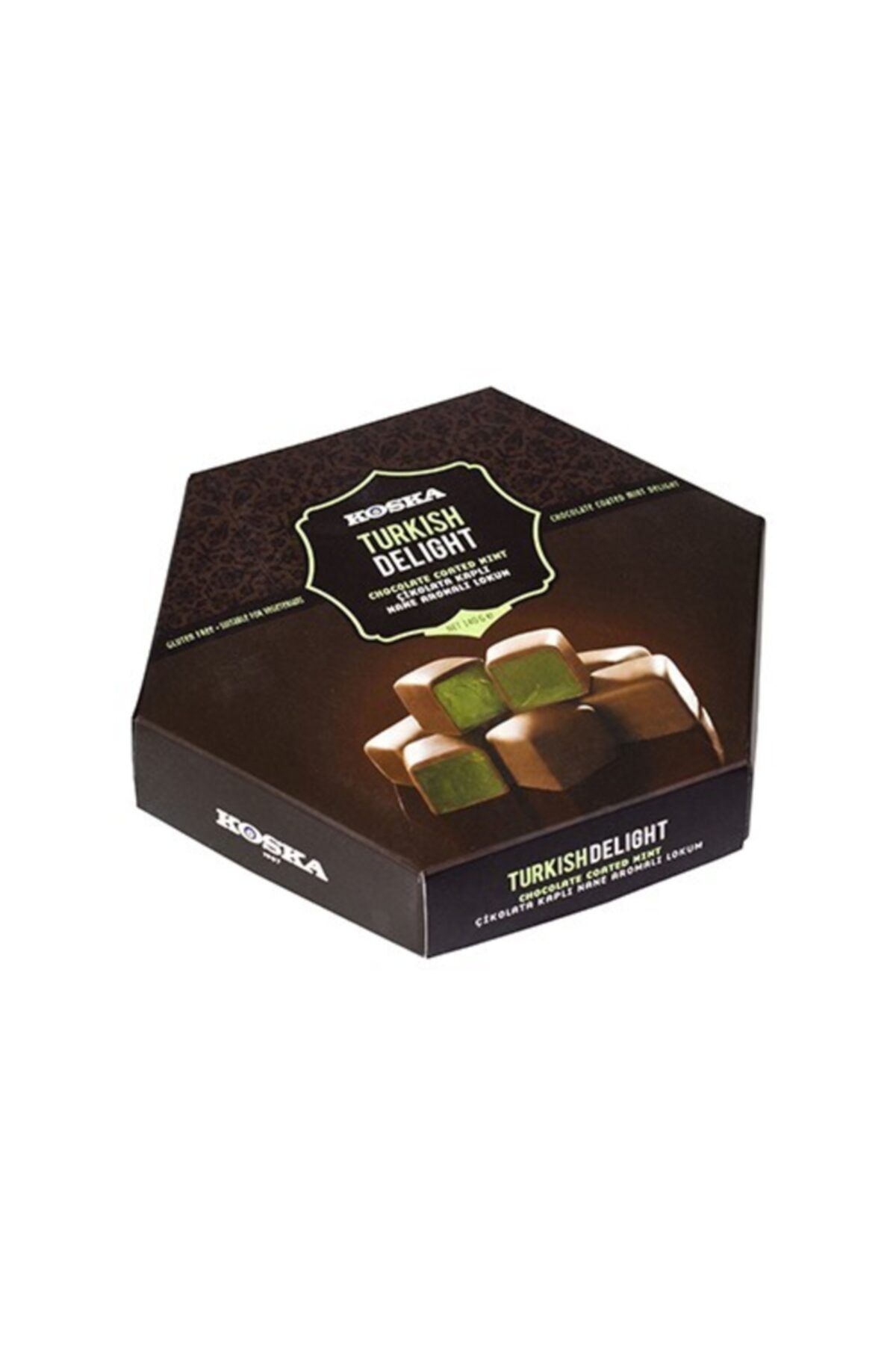 Hacı Efendi Kuruyemiş Hacı Efendi 140 gr Çikolata Kaplı Nane Aromalı Lokum 1. Sınıf