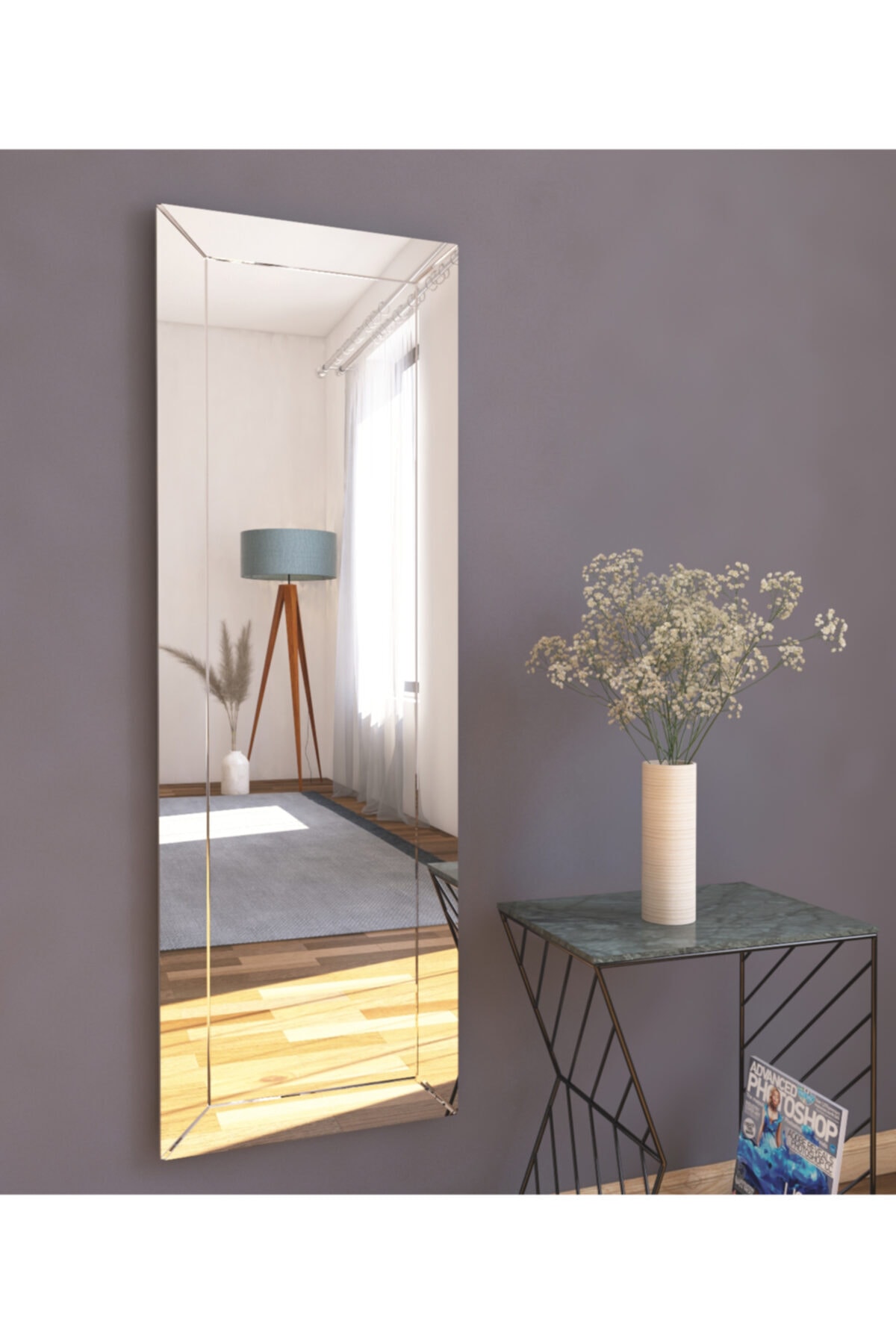 MONEayna - Dekoratif Desen Boy Aynası Mg303